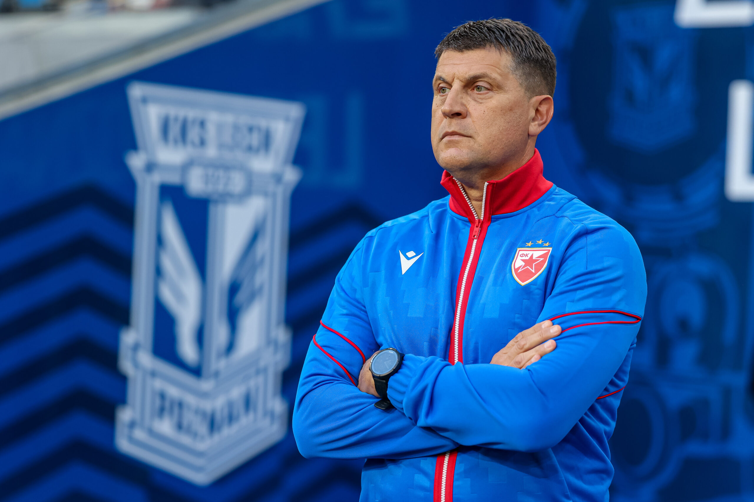 2025.08.06 Poznan
Pilka nozna 3 Runda Eliminacji Liga Mistrzow UEFA
Lech Poznan - FK Crvena zvezda
N/z Trener Crvenej Zvezdy Vladan Milojevic
Foto Pawel Jaskolka / PressFocus

2025.08.06 Poznan
Football UEFA Champions League 3rd Round Qualifying 
Lech Poznan - FK Crvena Zvezda
Credit: Pawel Jaskolka / PressFocus