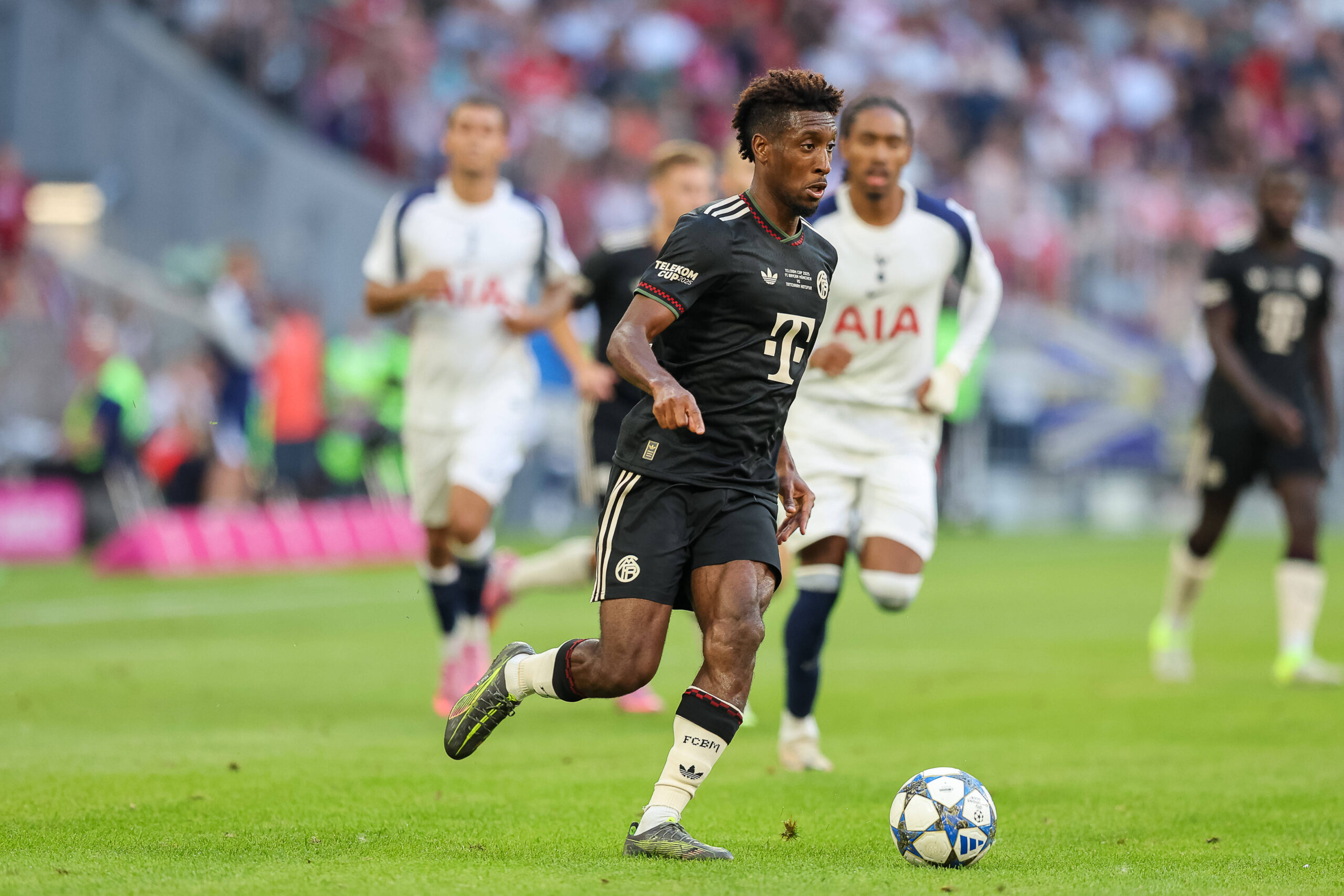 Kingsley Coman FC Bayern Muenchen, 11, GER, FC Bayern Muenchen vs. Tottenham Hotspur, Fussball, Telekom Cup, Testspiel, Saison 2025/2026, 07.08.2025, GER, FC Bayern Muenchen vs. Tottenham Hotspur, Fussball, Telekom Cup, Testspiel, Saison 2025/2026, 07.08.2025 Muenchen *** Kingsley Coman FC Bayern Muenchen, 11 , GER, FC Bayern Muenchen vs Tottenham Hotspur, Football, Telekom Cup, Test match, Season 2025 2026, 07 08 2025, GER, FC Bayern Muenchen vs Tottenham Hotspur, Football, Telekom Cup, Test match, Season 2025 2026, 07 08 2025 Muenchen Copyright: xEibner-Pressefoto/JennixMaulx EP_JML
2025.08.07 Monachium
pilka nozna sparing mecz towarzyski
Bayern Monachium - Tottenham Hotspur
Foto IMAGO/PressFocus

!!! POLAND ONLY !!!