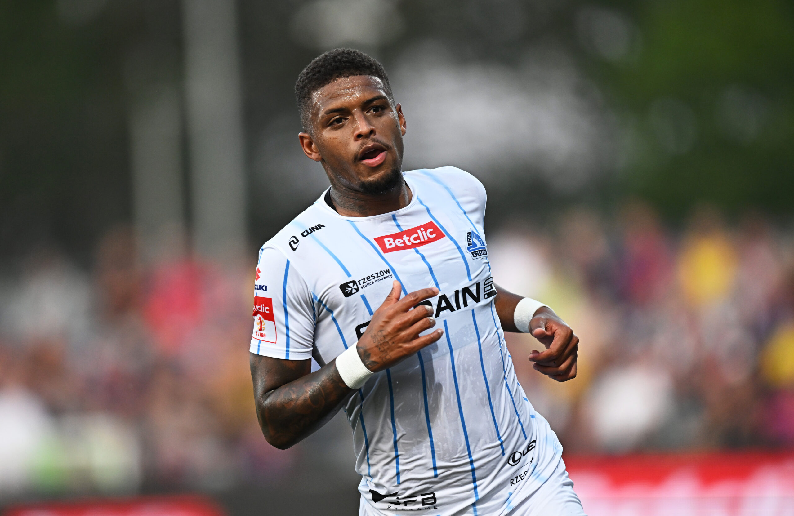 2025.08.09 Bytom
Pilka nozna Pierwsza Liga Betclic 1 Liga Sezon 2025/2026
Polonia Bytom - Stal Rzeszow
N/z Jonathan Junior gol bramka radosc 0-1
Foto Norbert Barczyk / PressFocus

2025.08.09 Bytom
Football Polish Betclic First I League Season 2025/2026
Jonathan Junior gol bramka radosc 0-1
Credit: Norbert Barczyk / PressFocus