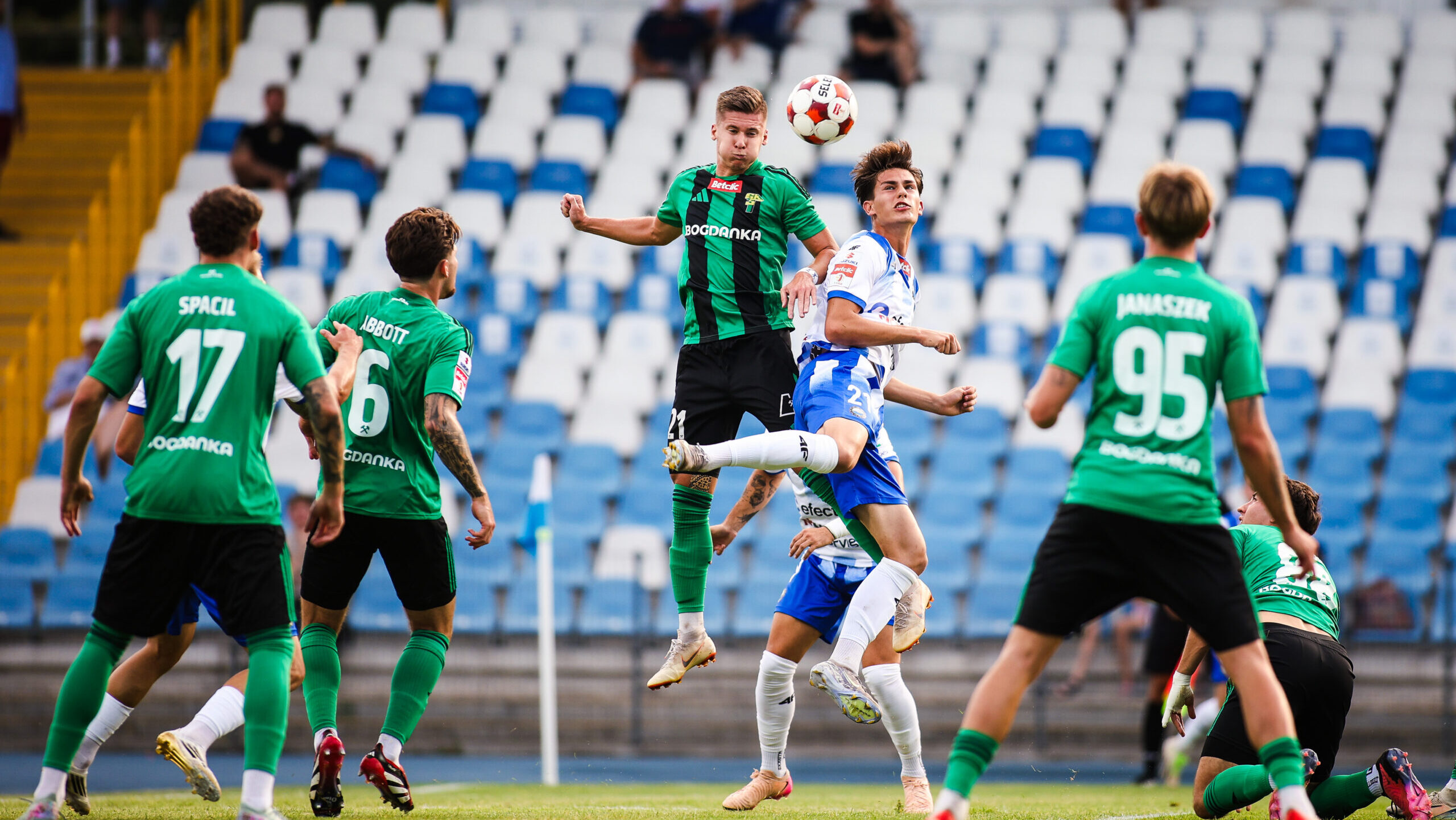 2025.08.09 Mielec
Pilka nozna Betclic 1 Liga Sezon 2025/2026
Stal Mielec - Gornik Leczna
N/z Jakub Bednarczyk Pawel Kwiatkowski
Foto Marta Badowska / PressFocus

2025.08.09 Mielec
Football Polish Betclic 1 League 2025/2026
Jakub Bednarczyk Pawel Kwiatkowski
Credit: Marta Badowska / PressFocus