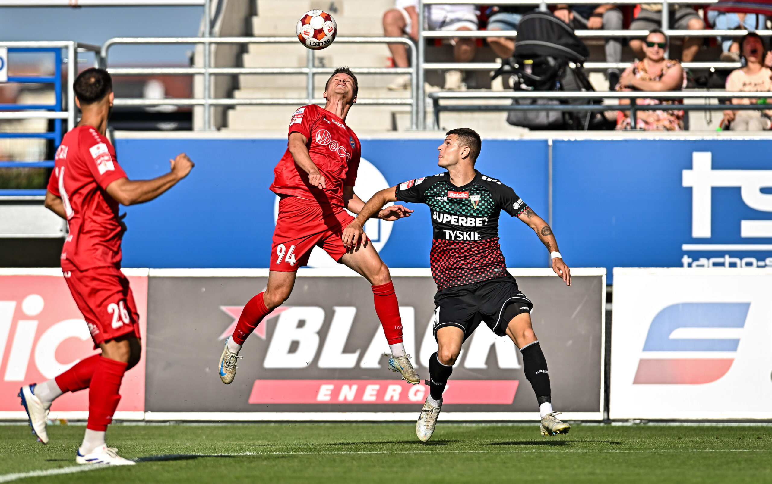 2025.08.04 Tychy
Pilka nozna Betclic 1 Liga sezon 2025/2026
Odra Opole - GKS Tychy
N/z Marcel Blachewicz Konrad Nowak.
Foto Lukasz Sobala / PressFocus

2025.08.04 Tychy
Football Polish First League season 2025/2026
Odra Opole - GKS Tychy
Marcel Blachewicz Konrad Nowak.
Credit: Lukasz Sobala / PressFocus