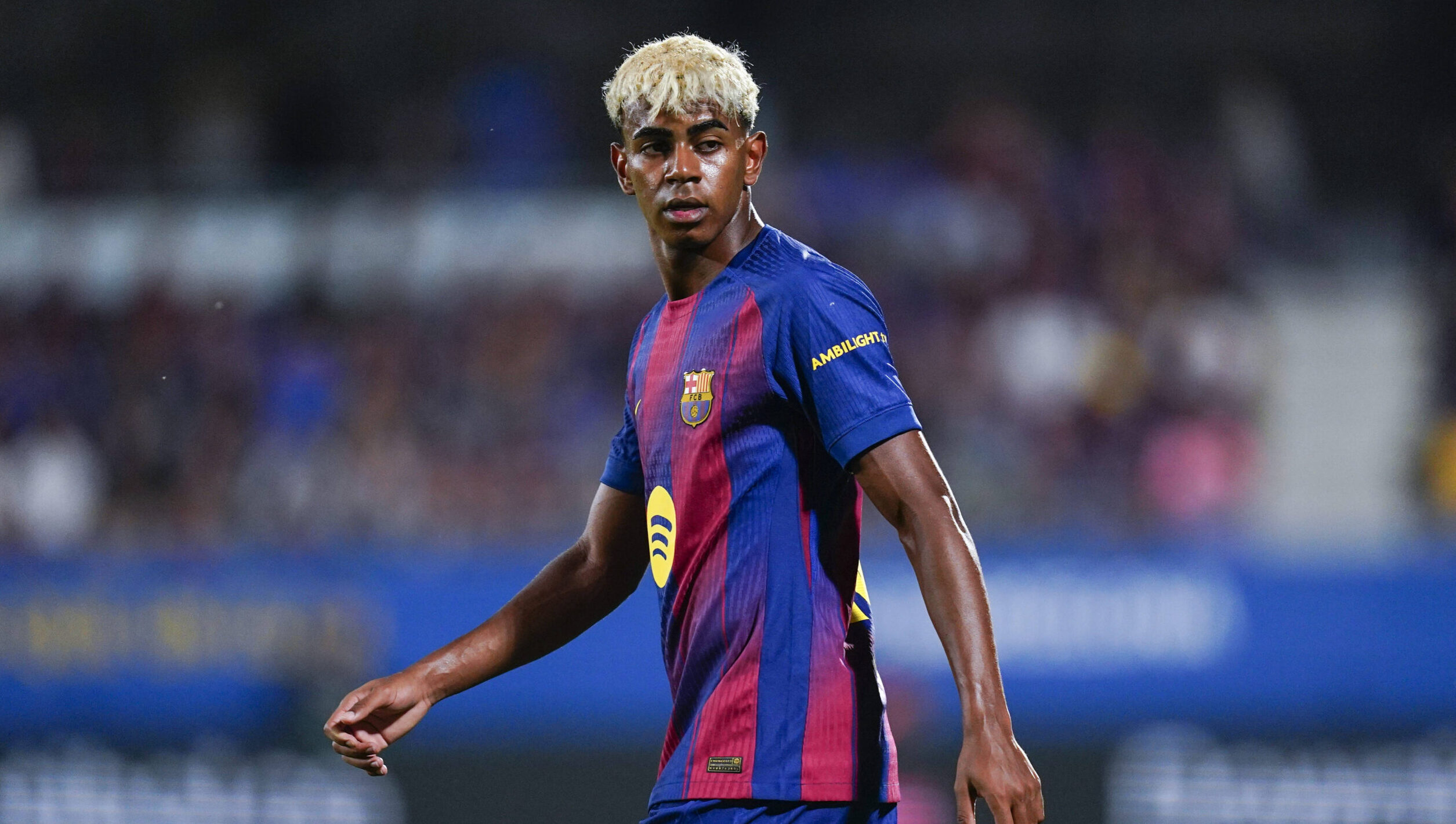 ESP: FC Barcelona, Barca v Como 1907. Joan Gamper Trophy Lamine Yamal of FC Barcelona during the Joian Gaper Trophy match between FC Barcelona and Como 1907 played at Johan Cruyff Stadium on August 10, 2025 in Barcelona, Spain. kpng Copyright: xSergioxRuizx/xImagox PS_250810_BAR_COM_2526_138
2025.08.10 Barcelona
pilka nozna sparing mecz towarzyski
FC Barcelona - Como 1907
Foto IMAGO/PressFocus

!!! POLAND ONLY !!!
