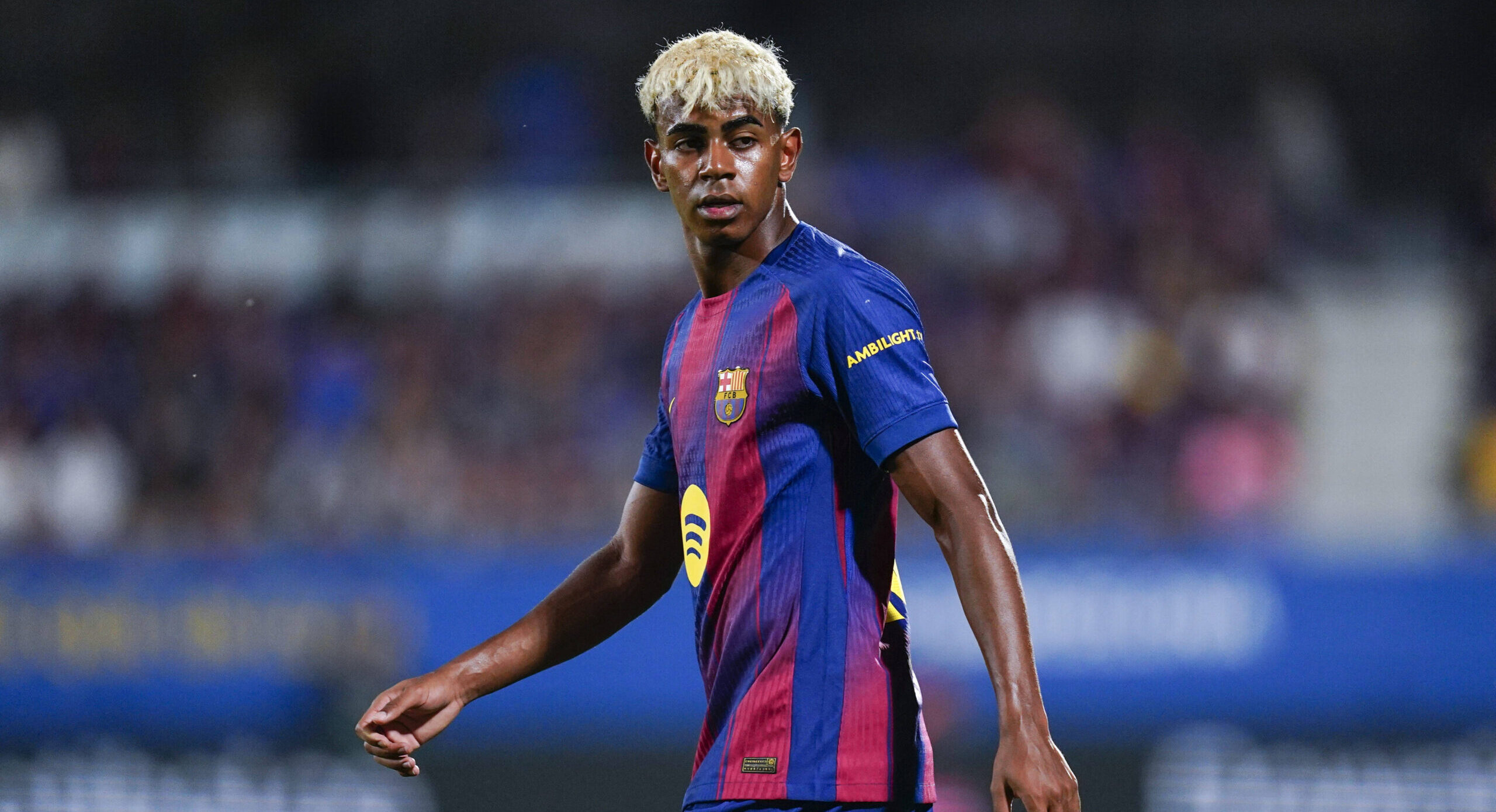 ESP: FC Barcelona, Barca v Como 1907. Joan Gamper Trophy Lamine Yamal of FC Barcelona during the Joian Gaper Trophy match between FC Barcelona and Como 1907 played at Johan Cruyff Stadium on August 10, 2025 in Barcelona, Spain. kpng Copyright: xSergioxRuizx/xImagox PS_250810_BAR_COM_2526_138
2025.08.10 Barcelona
pilka nozna sparing mecz towarzyski
FC Barcelona - Como 1907
Foto IMAGO/PressFocus

!!! POLAND ONLY !!!