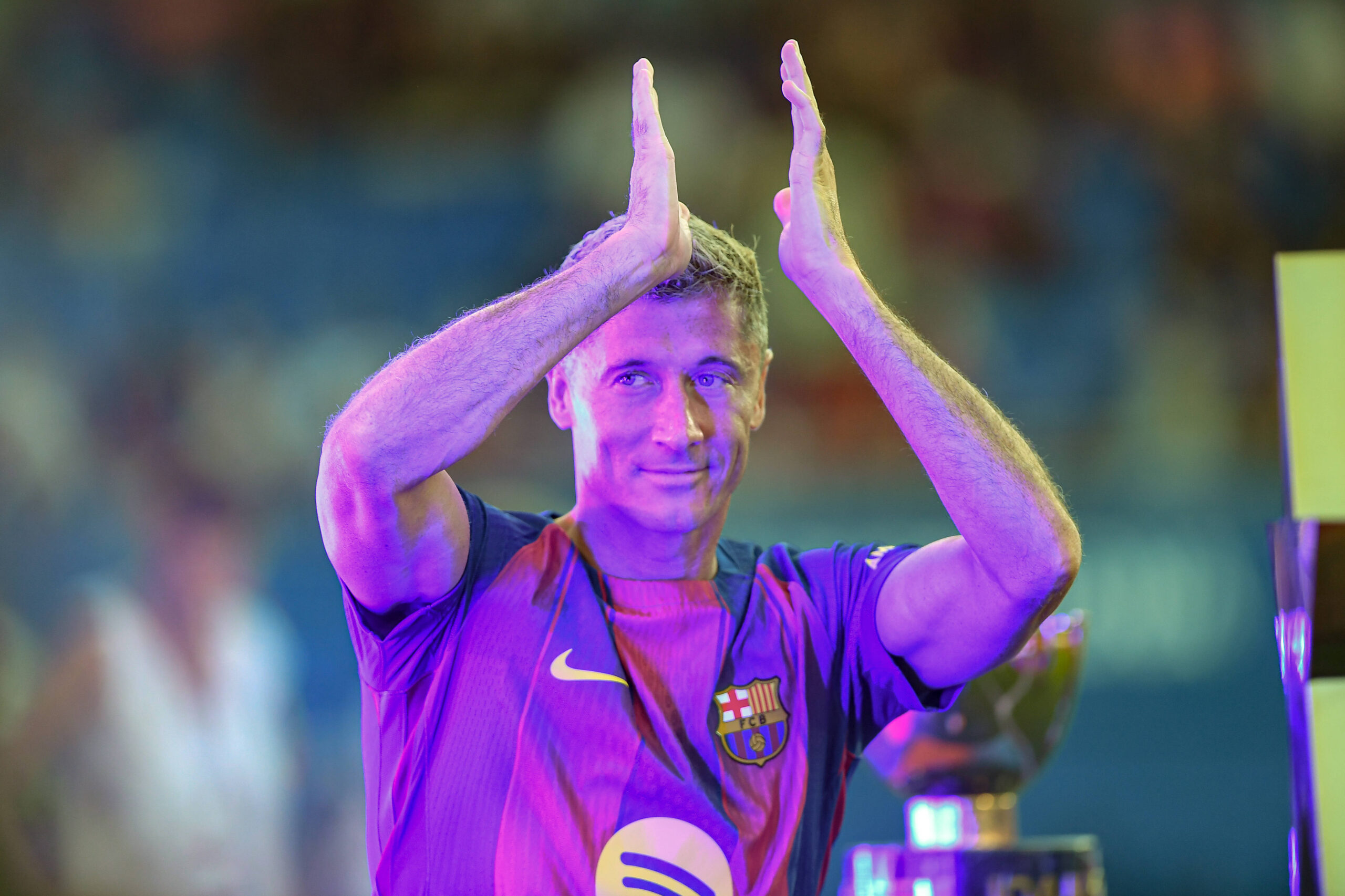 FC Barcelona, Barca v COMO 1907. JOHAN CRUYFF STADIUM ,BARCELONA. Aug 10,2025 FC BARCELONA vs COMO 1907 Aug 10,2025 Robert Lewandowski 9 of FC Barcelona during the match between FC Barcelona and Como 1907 corresponding to the Joan Gamper Trophy at Johan Cruyff Stadium in Barcelona, Spain. Barcelona ESP Copyright: xS.xRosx
2025.08.10 Barcelona
pilka nozna Trofeum Joana Gampera
FC Barcelona - Como 1907
Foto IMAGO/PressFocus

!!! POLAND ONLY !!!