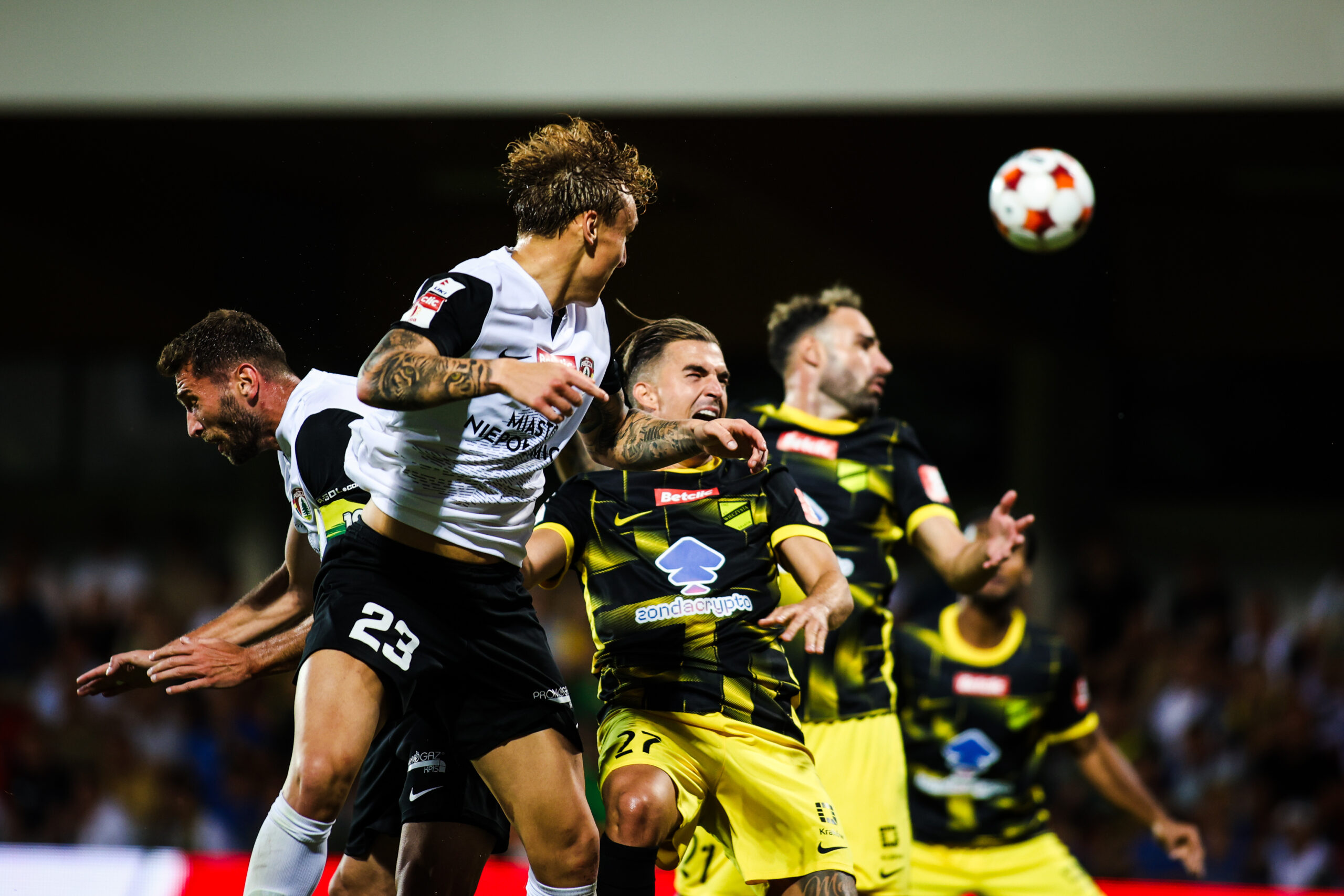 2025.08.11 Niepolomice
Pilka nozna Betclic 1 Liga Sezon 2025/2026
Puszcza Niepolomice - Wieczysta Krakow
N/z Kacper Przybylko Carlitos
Foto Marta Badowska / PressFocus

2025.08.11 Niepolomice
Football Polish Betclic 1 League 2025/2026
Kacper Przybylko Carlitos
Credit: Marta Badowska / PressFocus