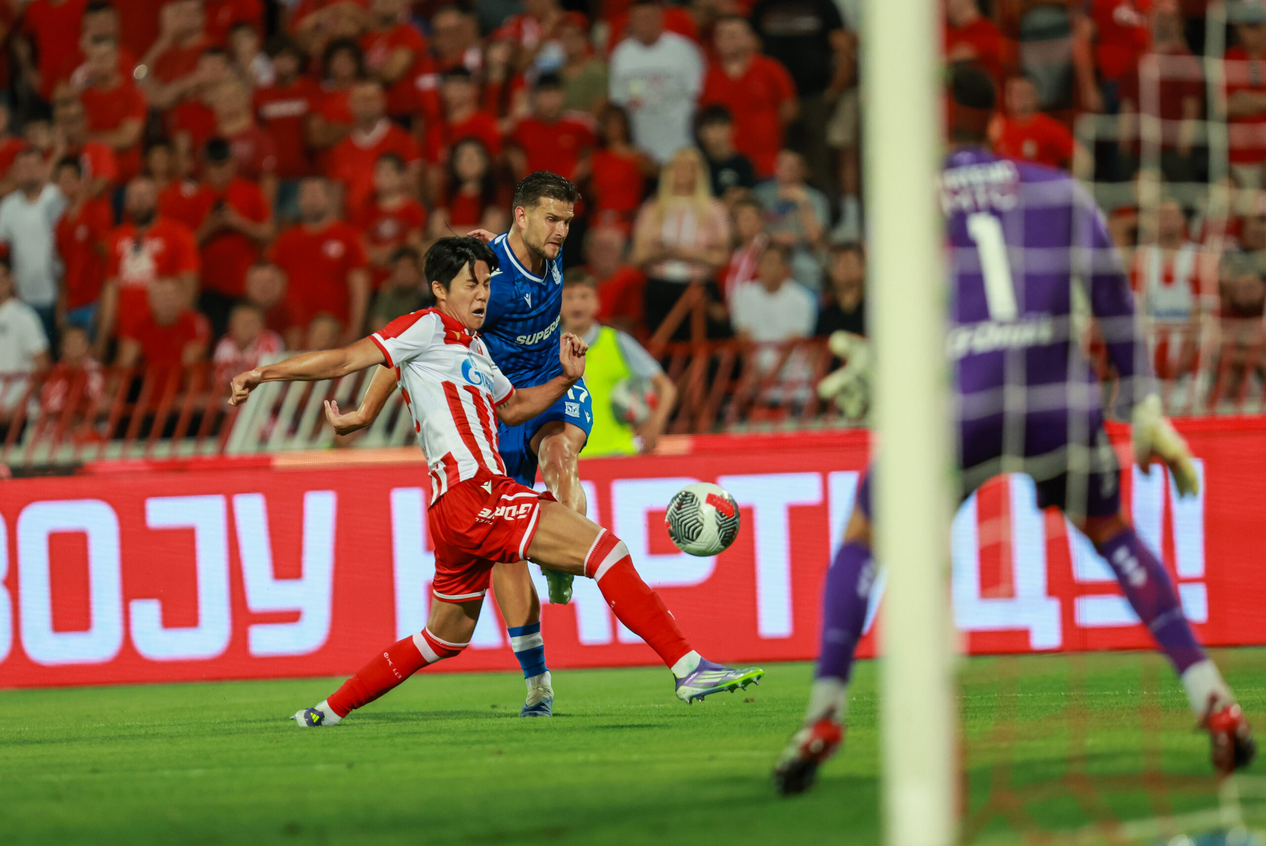 2025.08.12 Belgrad
Pilka nozna Eliminacje Ligi Mistrzow UEFA Liga Mistrzow 2025/2026
Crvena zvezda - Lech Poznan
N/z Filip Szymczak
Foto Henryk Lipinski / PressFocus

2025.08.12 Belgrad
Football UEFA Champions League 2025/20246
Fourth Qualifying Round
Rakow Czestochowa - FC Kobenhavn
Filip Szymczak
Credit: Henryk Lipinski / PressFocus