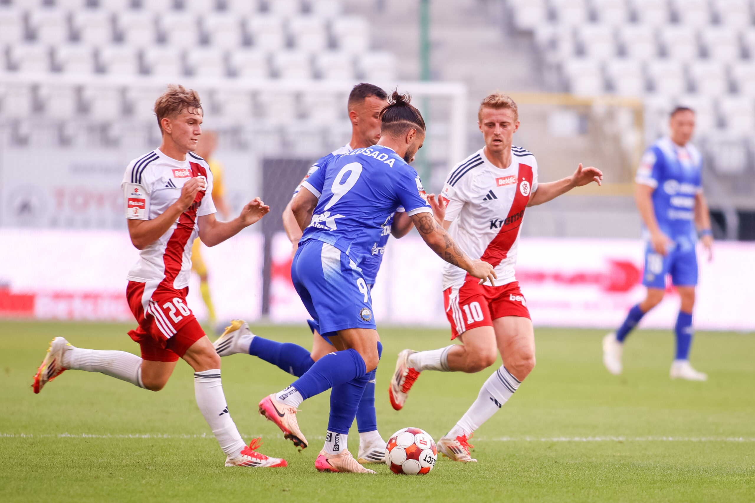 2025.08.15 Lodz Pilka Nozna Betclic 1 Liga Sezon 2025/2026 LKS Lodz - Stal Mielec N/z Mario Losada Foto Dawid Figura / PressFocus 

2025.08.15 Lodz Football Polish Betclic 1 League Season 2025/2026 LKS Lodz - Stal Mielec Mario Losada Credit: Dawid Figura / PressFocus