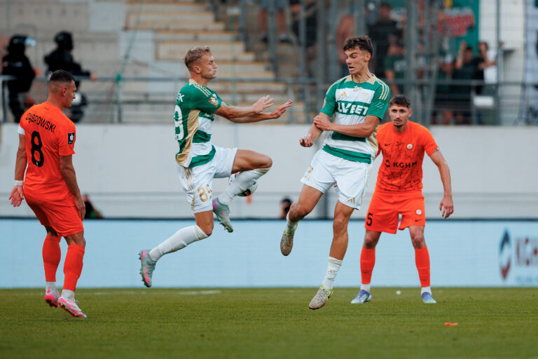 2025.08.15 Lubin
Pilka nozna PKO Ekstraklasa sezon 2024/2025
KGHM Zaglebie Lubin - Lechia Gdansk
N/z Tomas Bobcek Michal Glogowski
Foto Tomasz Folta / PressFocus

2025.08.15 Lubin
Football PKO Ekstraklasa season 2024/2025
KGHM Zaglebie Lubin - Lechia Gdansk
Tomas Bobcek Michal Glogowski
Credit: Tomasz Folta / PressFocus