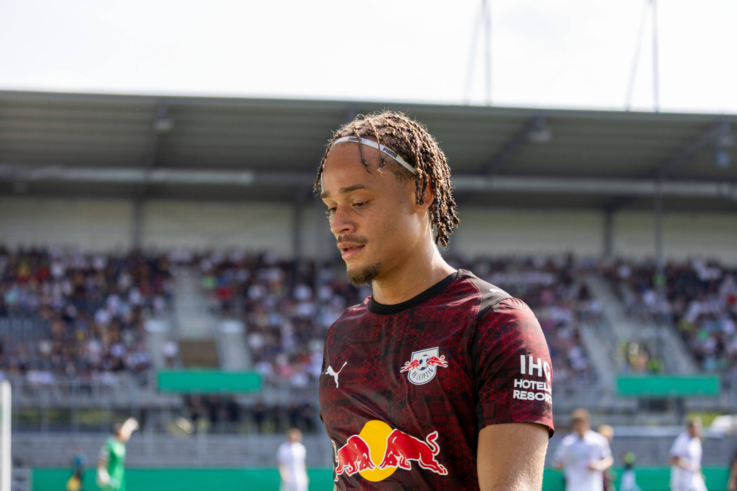 SV Sandhausen gegen RB Leipzig DFB-Pokal, 1. Runde***Xavi Simons 10, Leipzig *** SV Sandhausen v RB Leipzig DFB Cup, 1st round Xavi Simons 10, Leipzig Copyright: xUdoxHerrmannx
2025.08.16 Sandhausen
pilka nozna , Puchar Niemiec
SV Sandhausen - RB Lipsk
Foto IMAGO/PressFocus

!!! POLAND ONLY !!!