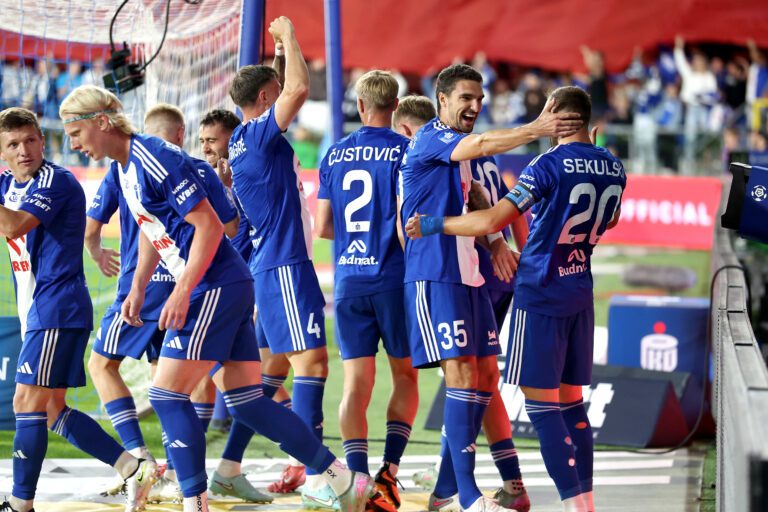 2025.08.17 Plock
Pilka nozna PKO Ekstraklasa 2025/2026 
Wisla Plock - Legia Warszawa
N/z Marcin Kaminski Lukasz Sekulski Kevin Custovic gol radosc
Foto Artur Kraszewski / PressFocus 

2025.08.17 Plock
Football Polish PKO Ekstraklasa Season 2025/2026 
Wisla Plock - Legia Warszawa
Marcin Kaminski Lukasz Sekulski Kevin Custovic
Credit: Artur Kraszewski / PressFocus
