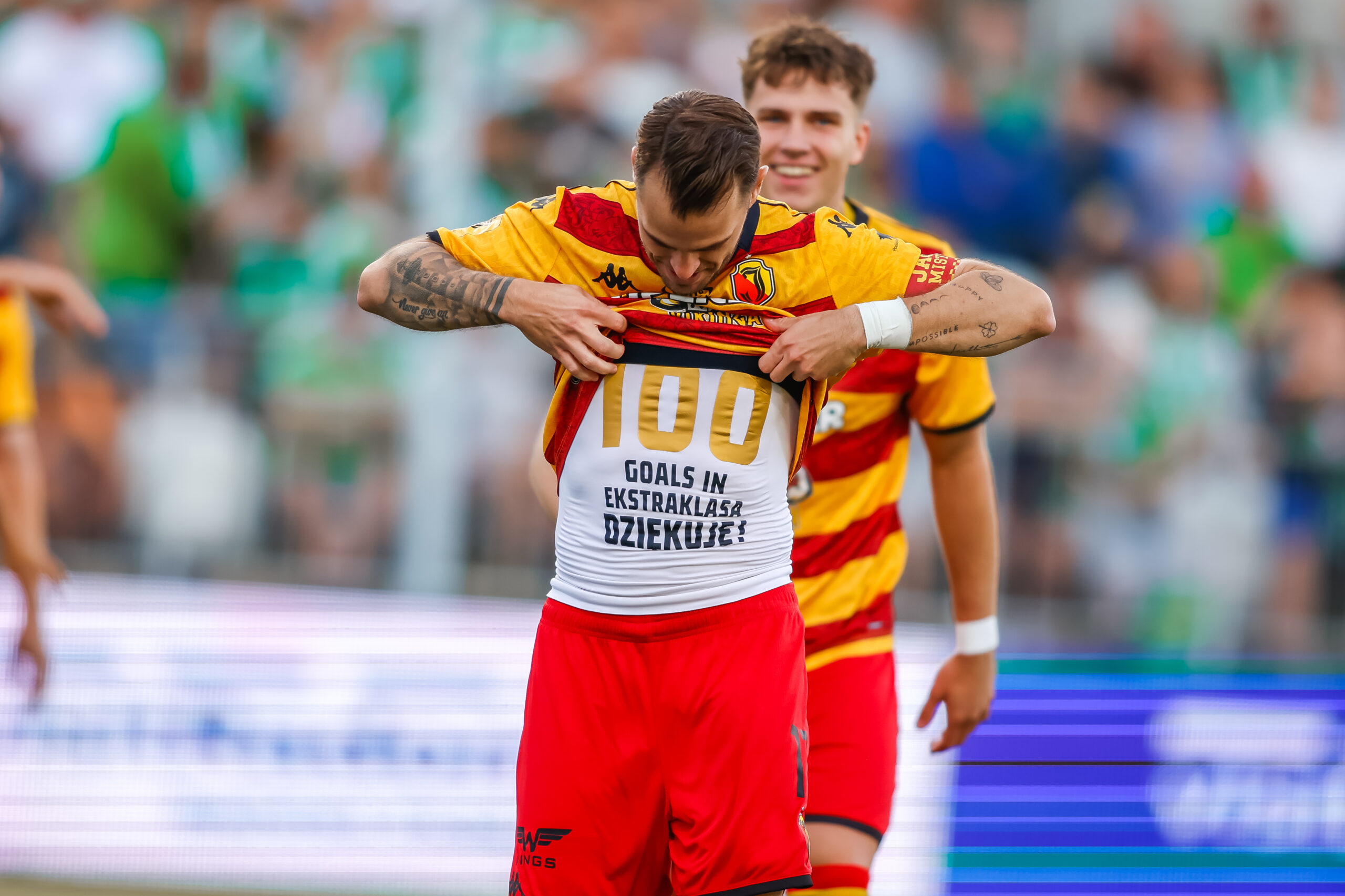 2025.08.17 Radom Pilka Nozna PKO BP Ekstraklasa Sezon 2025/2026 Radomiak Radom - Jagiellonia Bialystok N/z Jesus Imaz Gol Radosc Foto Dawid Figura / PressFocus 

2025.08.17 Radom Football Polish Ekstraklasa Season 2025/2026 Radomiak Radom - Jagiellonia Bialystok Jesus Imaz Gol Radosc Credit: Dawid Figura / PressFocus