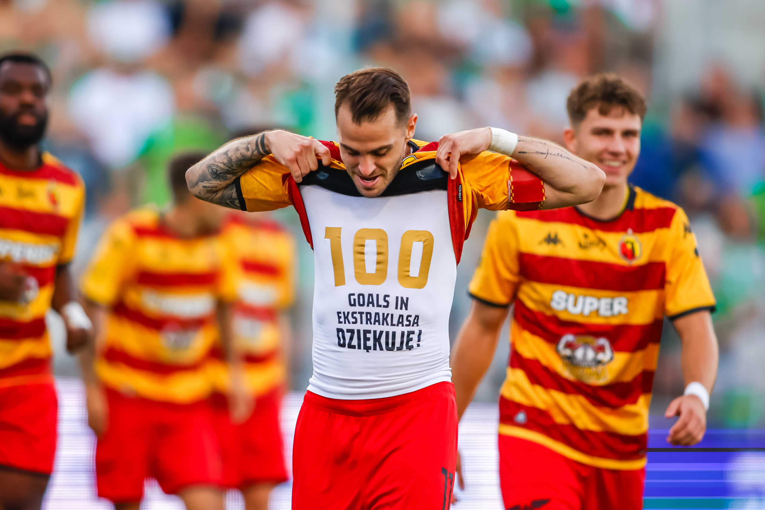 2025.08.17 Radom Pilka Nozna PKO BP Ekstraklasa Sezon 2025/2026 Radomiak Radom - Jagiellonia Bialystok N/z Jesus Imaz Gol Radosc Foto Dawid Figura / PressFocus 

2025.08.17 Radom Football Polish Ekstraklasa Season 2025/2026 Radomiak Radom - Jagiellonia Bialystok Jesus Imaz Gol Radosc Credit: Dawid Figura / PressFocus