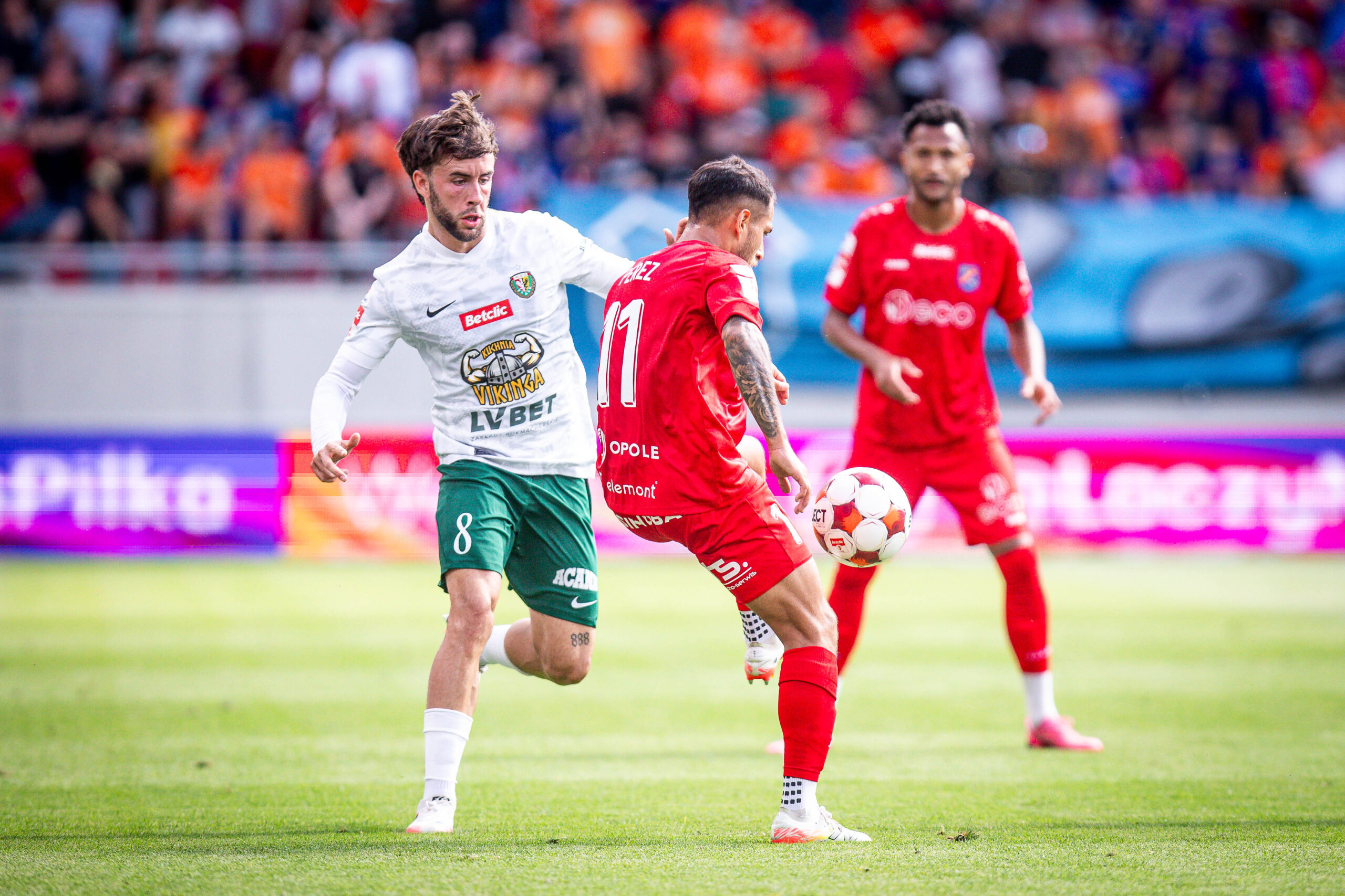 2025.08.17 Opole
Pilka nozna, Betclic I liga, sezon 2025/26
Odra Opole - Slask Wroclaw
N/z Joshua Perez Marc Llinares
Foto Mateusz Porzucek PressFocus

2025.08.17 Opole
Football, Polish league, second level, 2025/2026
Odra Opole - Slask Wroclaw
Joshua Perez Marc Llinares
Credit: Mateusz Porzucek PressFocus