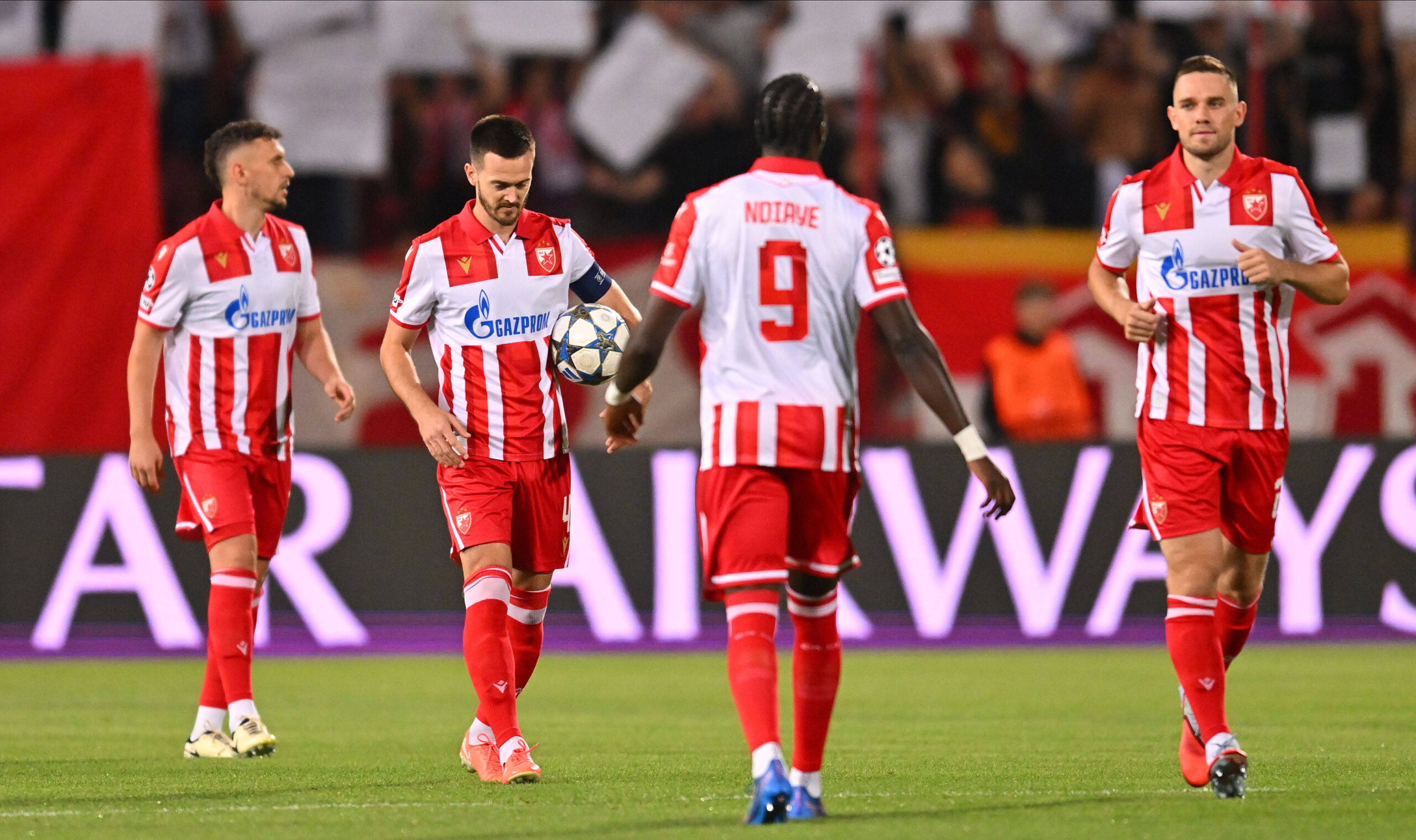 CRVENA ZVEZDA vs PAFOS CYPRUS MILOS VELJKOVIC, MIRKO IVANIC, PEPE CHERIF NDIAYE Pepe Cerif Ndiaje, TIMI MAX ELSNIK Timi Maks Elsnik football Champions league qualification match Crvena zvezda vs Pafosa Cyprus Rajko Mitic stadium, Belgrade 19.08.2025. Foto: FOOTBALL, CRVENA ZVEZDA, RED STAR, UEFA CHAMPIONS LEAGUE QUALIFICATIONS, PAFOS CYPRUS Belgrade Rajko Mitic stadium Serbia Copyright: xMarkoxMetlasx/xMNxPressx
2025.08.19 Belgrad
pilka nozna , liga mistrzow
Crvena Zvezda Belgrad - Pafos FC
Foto IMAGO/PressFocus

!!! POLAND ONLY !!!