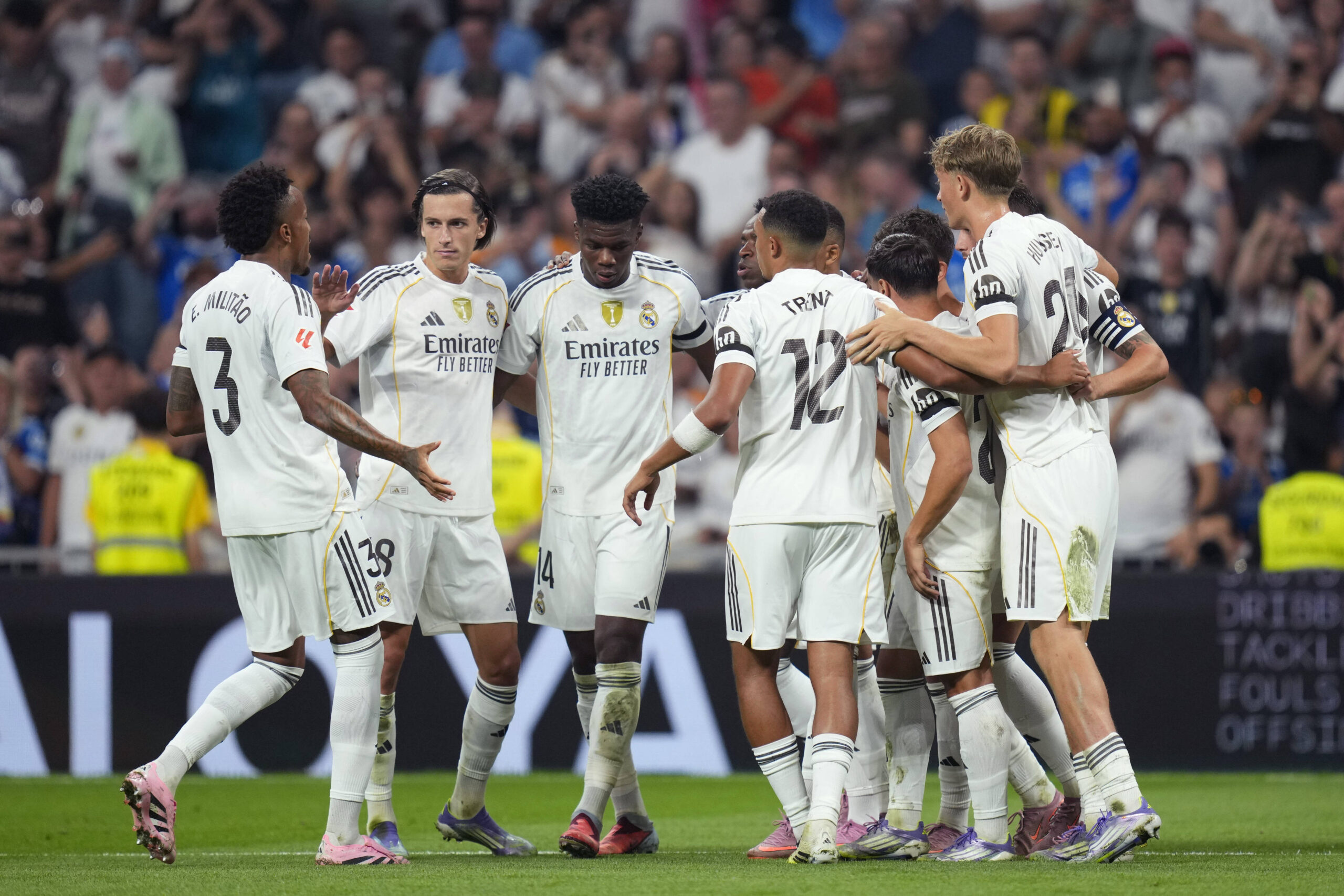ESP: Real Madrid v CA Osasuna. La Liga EA Sports. Date 1 Kylian Mbappe of Real Madrid CF during the La Liga EA Sports match, date 1 between Real Madrid and CA Osauna played at Santiago Bernabeu Stadium on August 19, 2025 in Madrid, Spain. kpng Copyright: xCesarxCebollax/xPRESSINx PS_250819_RMA_OSA_2526_1403
2025.08.20 Madryt
pilka nozna liga hiszpanska
Real Madryt - Osasuna Pampeluna
Foto IMAGO/PressFocus

!!! POLAND ONLY !!!