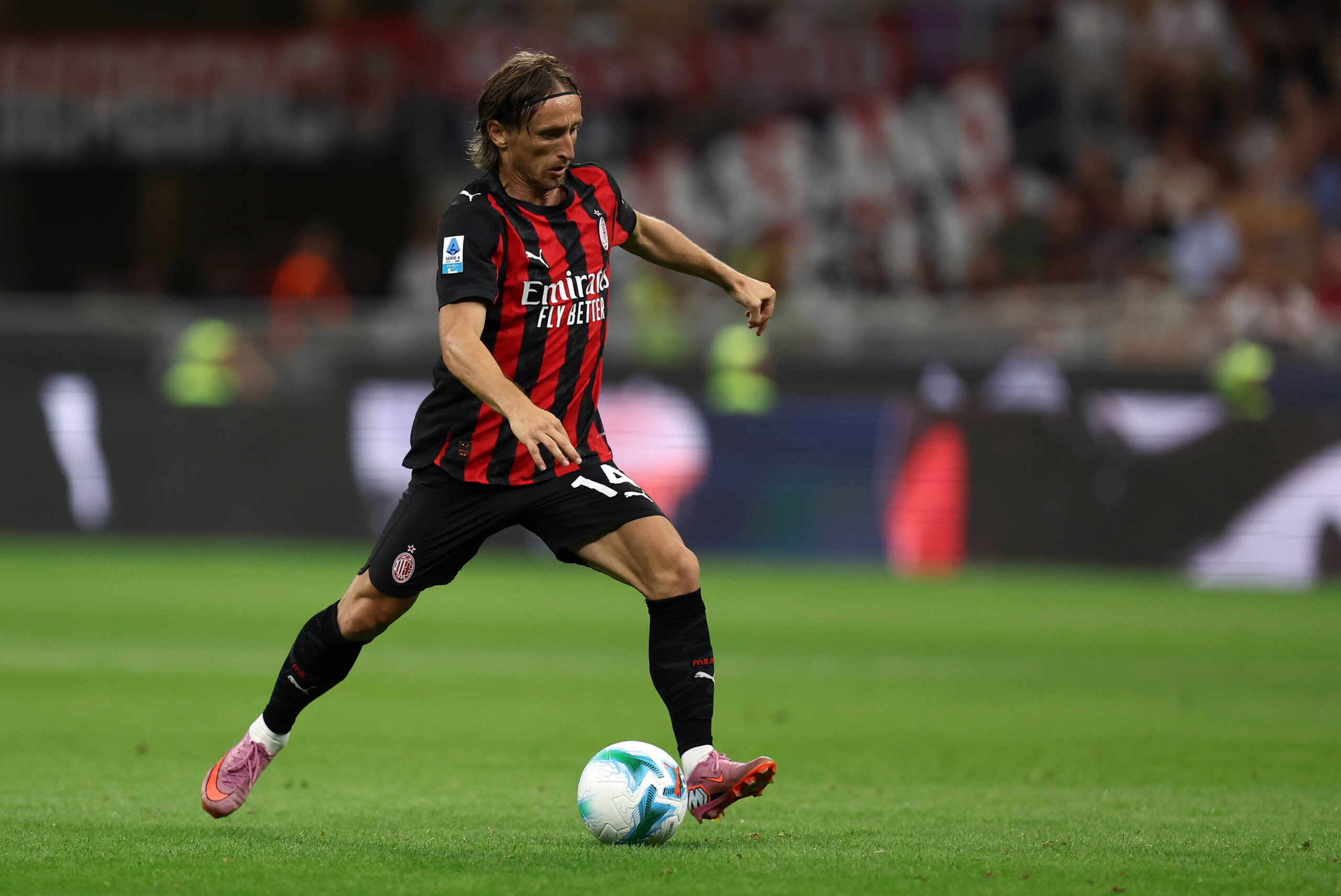 Ac Milan vs Us Cremonese Luka Modric of Ac Milan in action during the Serie A football match beetween Ac Milan and Us Cremonese at Stadio Giuseppe Meazza on August 23 2025 in Milano, Italy . Milano Stadio Giuseppe Meazza Italy Copyright: xMarcoxCanonierox
2025.08.23 Mediolan
pilka nozna , liga wloska
AC Milan - US Cremonese
Foto IMAGO/PressFocus

!!! POLAND ONLY !!!