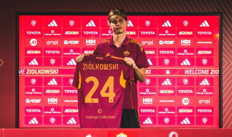 OFICJALNIE! Jan Ziółkowski zawodnikiem AS Roma!