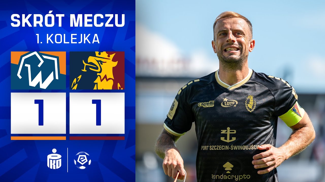 SKRÓT MECZU: Bruk-Bet Termalica Nieciecza 1:1 Pogoń Szczecin