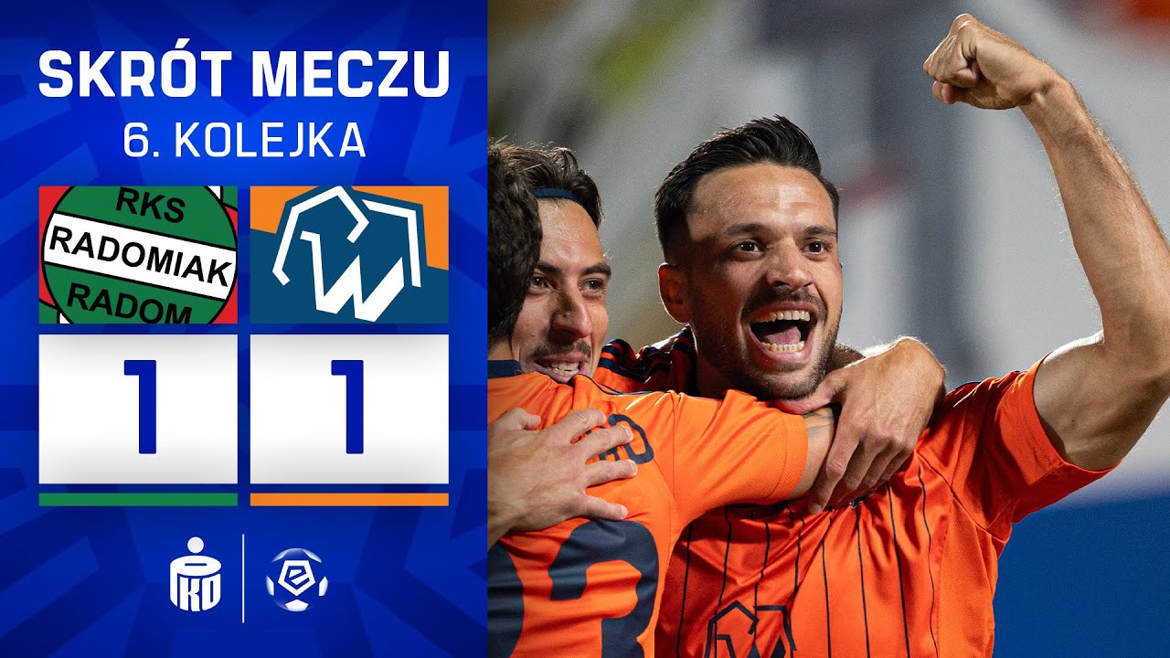 SKRÓT: Radomiak 1:1 Termalica