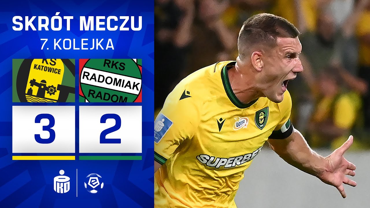 SKRÓT MECZU: GKS Katowice 3:2 Radomiak