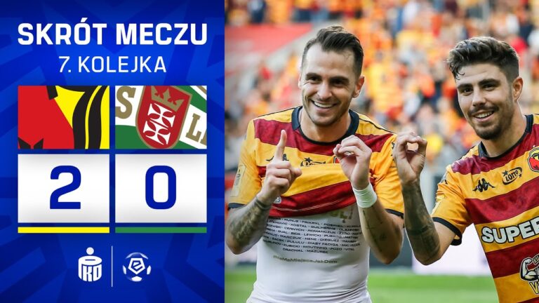 SKRÓT MECZU: Jagiellonia Białystok 2:0 Lechia Gdańsk
