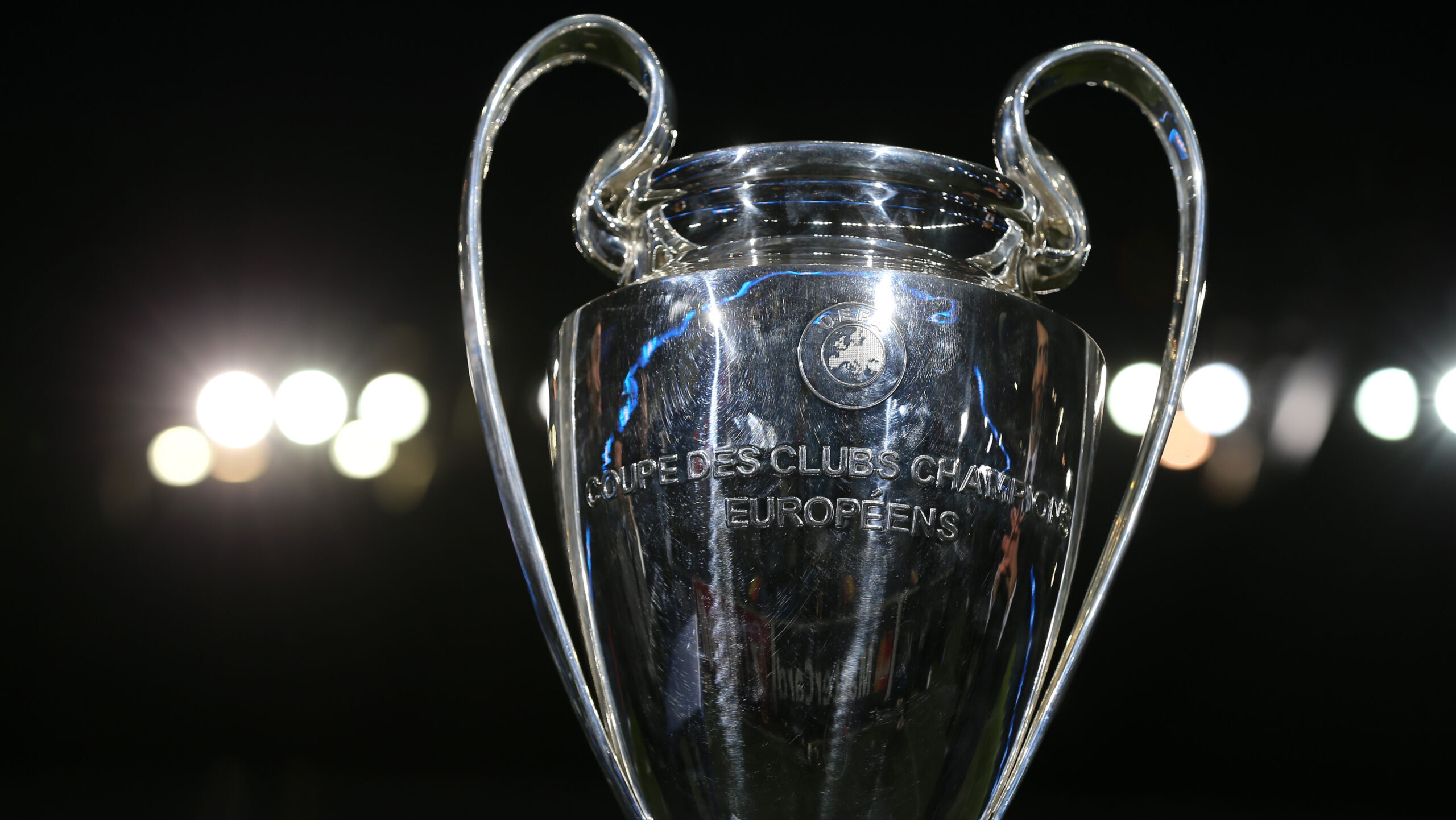 The UEFA Champions League Trophy puchar trofeum
24.02.2015 Manchester
PILKA NOZNA
Liga Mistrzow UEFA Champions League
Manchester City - FC Barcelona
FOTO Matthew Ashton / AMA / PRESSFOCUS

POLAND ONLY!!