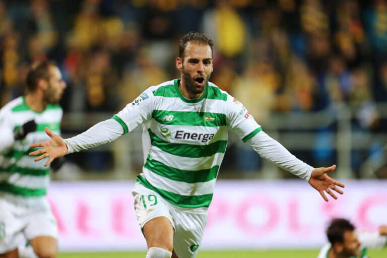 2017.11.03 Gdynia
Pilka nozna Lotto Ekstraklasa sezon 2017/2018
Arka Gdynia - Lechia Gdansk
N/z Marco Paixao nieuznana bramka gol radosc
Foto Piotr Matusewicz / PressFocus

2017.11.03 Gdynia
Football Polish Lotto Ekstraklasa season 2017/2018
Arka Gdynia - Lechia Gdansk
Marco Paixao nieuznana bramka gol radosc
Credit: Piotr Matusewicz / PressFocus