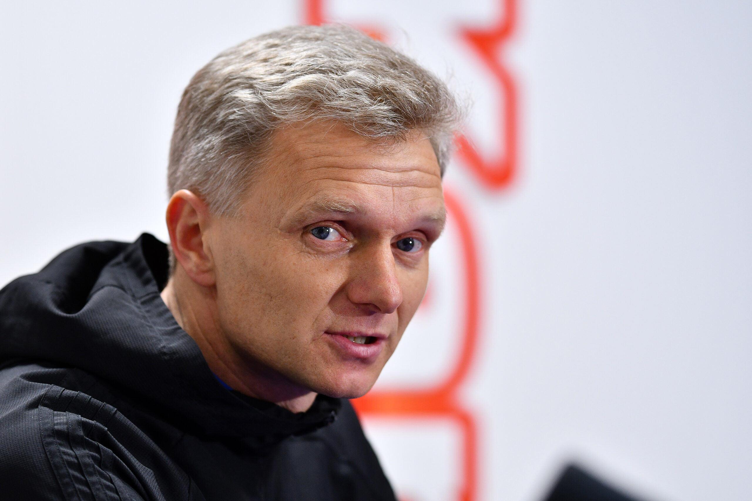 2019.03.16 Elblag
Pilka nozna 2 liga sezon 2018/2019 mecz
Olimpia Elblag - Ruch Chorzow
N/z Trener Marek Wlecialowski
Foto Marcin Gadomski / PressFocus