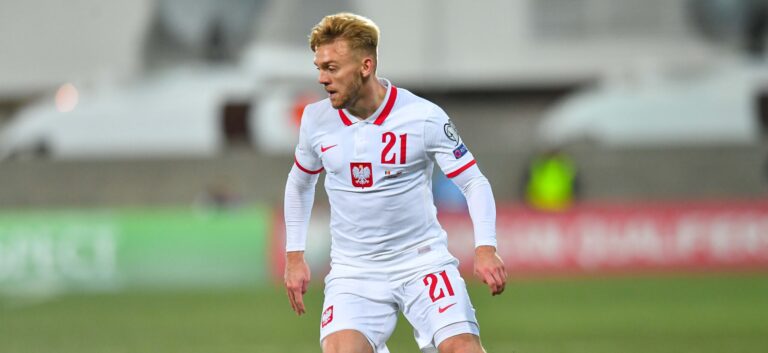 2021.11.12 Andorra la Vella
Pilka nozna Reprezentacja 
Eliminacje Mistrzostw Swiata Katar 2022
Andora - Polska
N/z Kamil Jozwiak
Foto Pawel Andrachiewicz / PressFocus

2021.11.12 
Football, Polish National Team,
world cup qualifiation qatar 2022 
Andorra - Poland
Andora - Polska
N/z Kamil Jozwiak
Foto Pawel Andrachiewicz / PressFocus