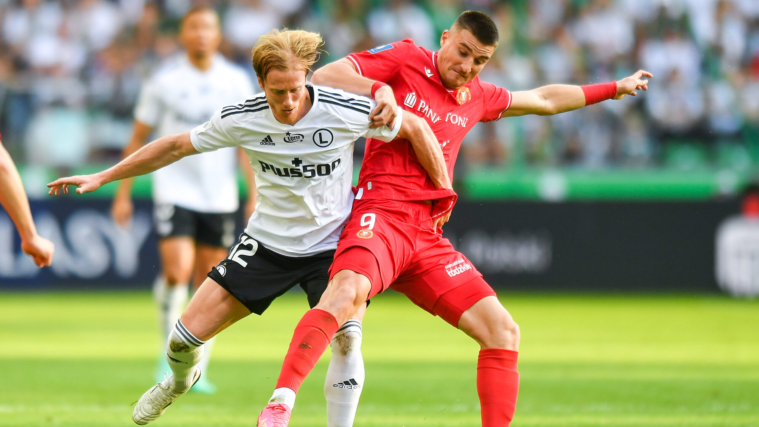 2023.09.03 Warszawa
pilka nozna PKO Ekstraklasa sezon 2023/2024
Legia Warszawa - Widzew Lodz
N/z Radovan Pankov Jordi Sanchez
Foto Lukasz Laskowski / PressFocus

2023.09.03 Warszawa
Football - Polish PKO Ekstraklasa
Legia Warszawa - Widzew Lodz
Radovan Pankov Jordi Sanchez
Credit: Lukasz Laskowski / PressFocus