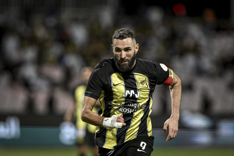 Mecca, Saudi Arabia, Dec 24th 2023: Roshn Saudi League 2023 - Al Ittihad v Al Raed - Karim Benzema - King Abdul Aziz Stadium.  (Alexandre Neto / SPP) (Photo by Alexandre Neto / SPP/Sipa USA)
2023.12.23 Mekka Arabia Saudyjska
pilka nozna liga arabii saudyjskiej
Al Ittihad - Al Raed
Foto Alexandre Neto / SPP/SIPA USA/PressFocus

!!! POLAND ONLY !!!