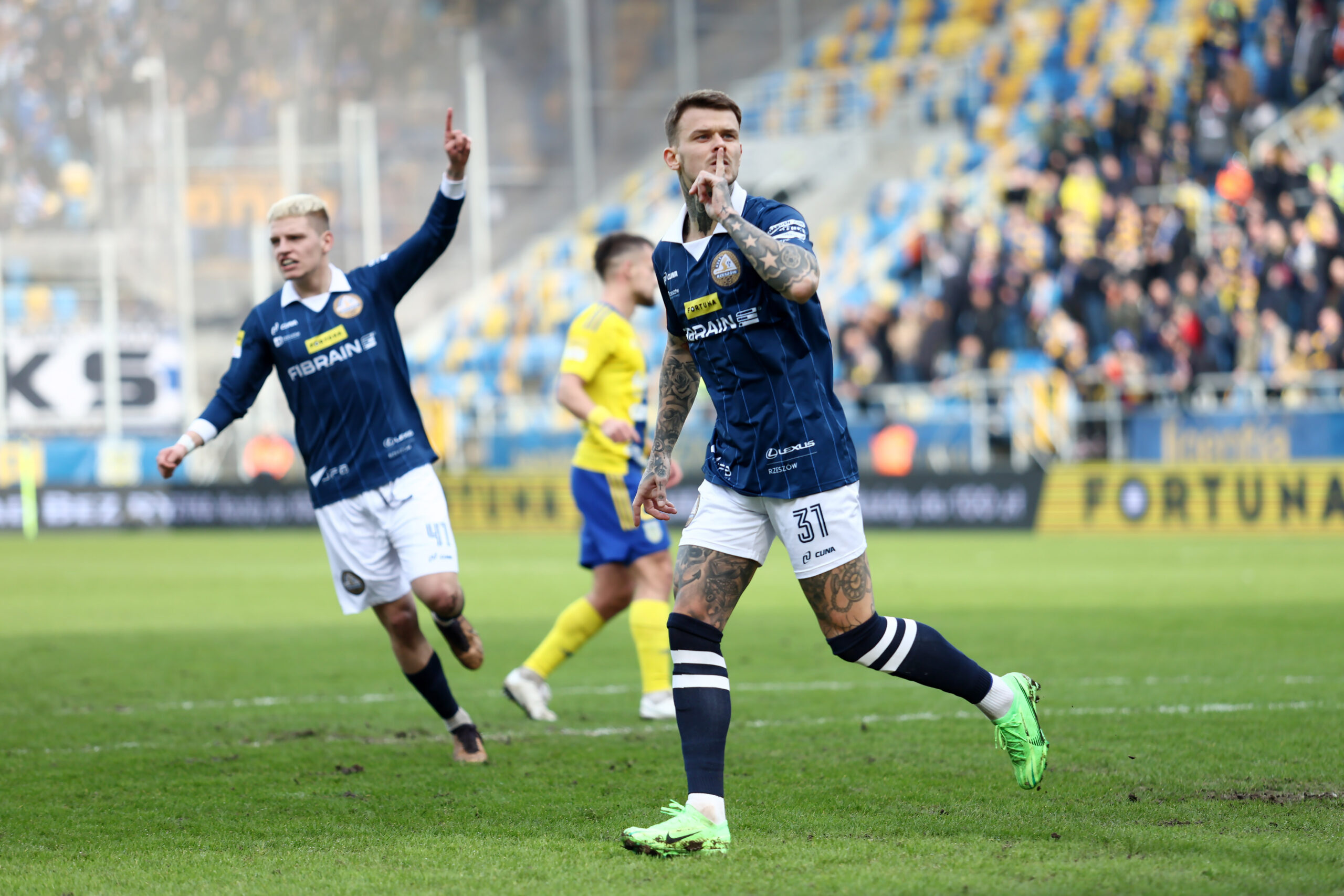 2024.02.25 Gdynia Pilka Nozna Fortuna 1 liga sezon 2023/2024 Mecz Arka Gdynia - Stal Rzeszow N/z Sebastien Thill gol bramka radosc Foto Piotr Matusewicz / PressFocus

2024.02.25 Gdynia
Football Polish first division season 2023/2024
Arka Gdynia - Stal Rzeszow
Sebastien Thill gol bramka radosc
Credit: Piotr Matusewicz / PressFocus
