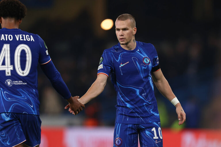 Chelsea v FC Noah Europa Conference League 07/11/2024. Mykhaylo Mudryk of Chelsea during the Europa Conference League match between Chelsea and FC Noah at Stamford Bridge, London, England on 7 November 2024. London Stamford Bridge Greater London England Editorial use only , Copyright: xPaulxPhelanx PSI-20777-0048
2024.11.07 Londyn
pilka nozna liga konferencji europy
Chelsea - FC Noah
Foto IMAGO/PressFocus

!!! POLAND ONLY !!!