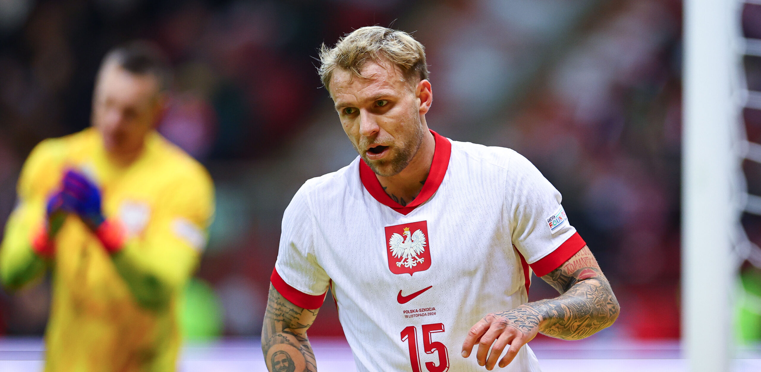 2024.11.18 Warszawa
pilka nozna UEFA Liga Narodow
Polska - Szkocja
N/z Tymoteusz Puchacz
Foto Pawel Andrachiewicz / PressFocus

2024.11.18 Warsaw
Football - UEFA Nations League
Poland - Scotland
Tymoteusz Puchacz
Credit: Pawel Andrachiewicz / PressFocus