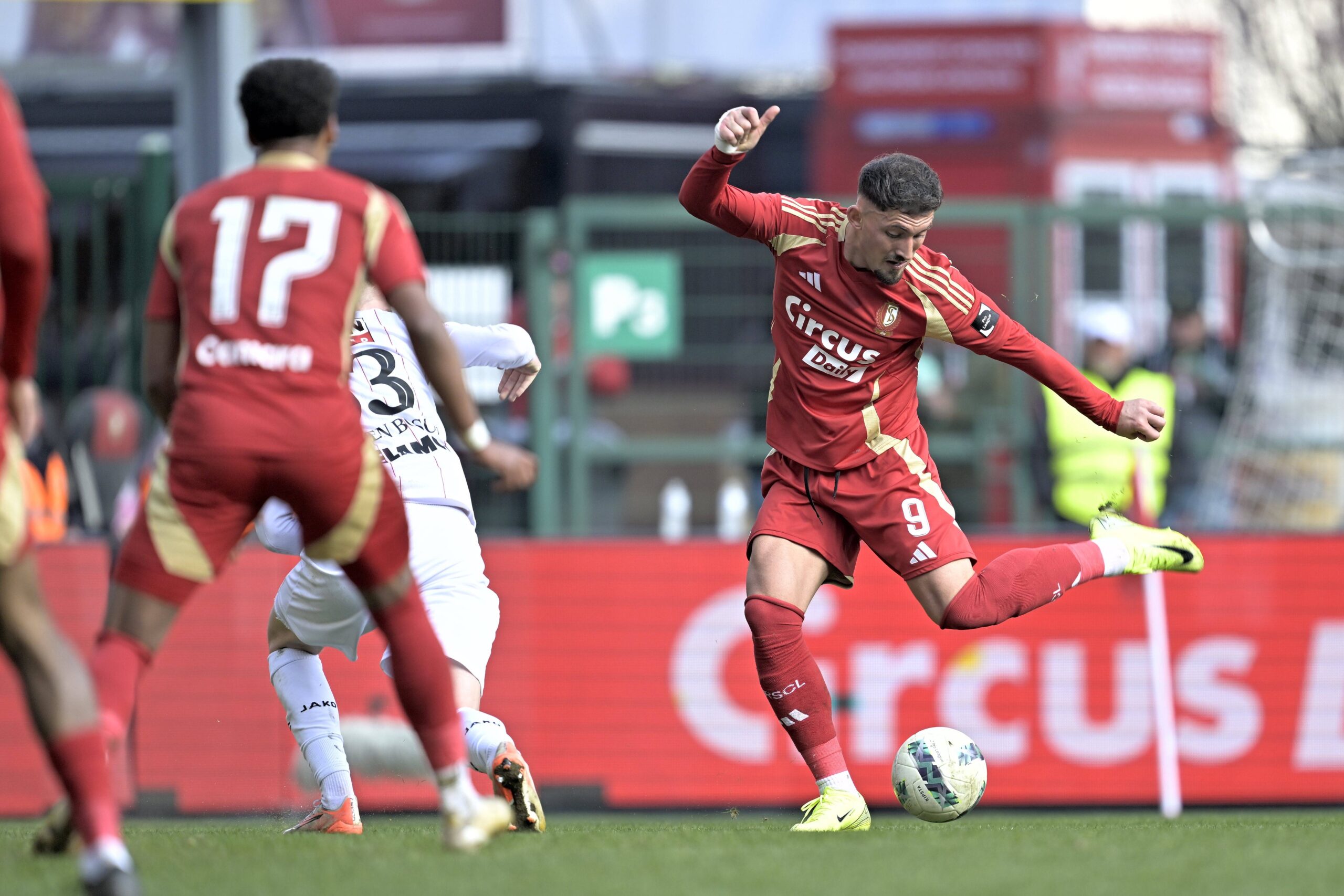 Standard de Liege v Royal Antwerp FC - Jupiler Pro League LIEGE, BELGIUM - MARCH 16 : Zeqiri Andi forward of Standard de Liege during the Jupiler Pro League match between Standard de Liege and Royal Antwerp FC on March 16, 2025 in Liege, Belgium, 16/03/2025 Liege Belgium PUBLICATIONxNOTxINxFRAxBEL Copyright: xSesx
2025.03.16 Liege
pilka nozna , liga belgijska
Standard Liege - Royal Antwerp FC
Foto IMAGO/PressFocus

!!! POLAND ONLY !!!