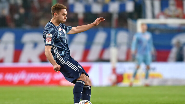 2025.03.28 Krakow
Pilka nozna , Betclic I liga , sezon 2024/25
Wisla Krakow - Kotwica Kolobrzeg
N/z Kamil Kort
Foto Krzysztof Porebski / PressFocus

2025.03.28 Krakow
Football , Polish league, second level , 2024/2025 season
Wisla Krakow - Kotwica Kolobrzeg
Kamil Kort
Credit: Krzysztof Porebski / PressFocus