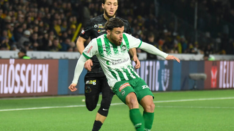 Fussball Credit Suisse Super League 2024/25. Runde 29, 29.03.2025. BSC Young Boys vs. FC St.Gallen, Stadion Wankdorf Bern, FC St.Gallen Bastien Toma *** Football Credit Suisse Super League 2024 25 Round 29, 29 03 2025 BSC Young Boys vs FC St Gallen, Stadion Wankdorf Bern, FC St Gallen Bastien Toma Copyright: xFRANZxSCHEFERx
2025.03.29 Berno
pilka nozna , liga szwajcarska
BSC Young Boys Berno - FC St.Gallen
Foto IMAGO/PressFocus

!!! POLAND ONLY !!!