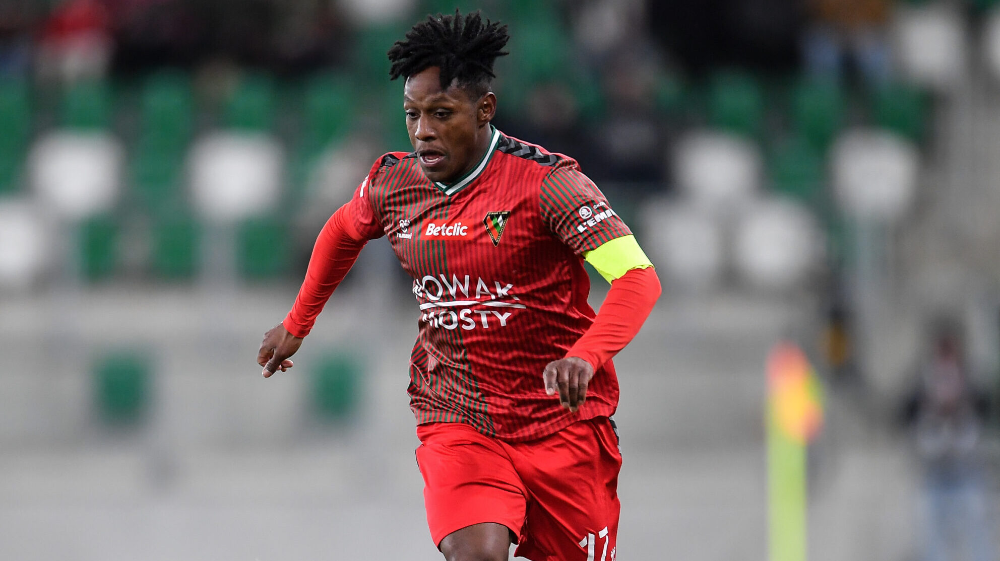 2025.04.05 Sosnowiec
Pilka nozna Betclic 2. Liga sezon 2024/2025
Zaglebie Sosnowiec - Olimpia Elblag
N/z Joel Valencia
Foto Mateusz Sobczak / PressFocus

2025.04.05 Sosnowiec
Football Polish second league - third level 2024/25 season
Zaglebie Sosnowiec - Olimpia Elblag
Joel Valencia
Credit: Mateusz Sobczak / PressFocus