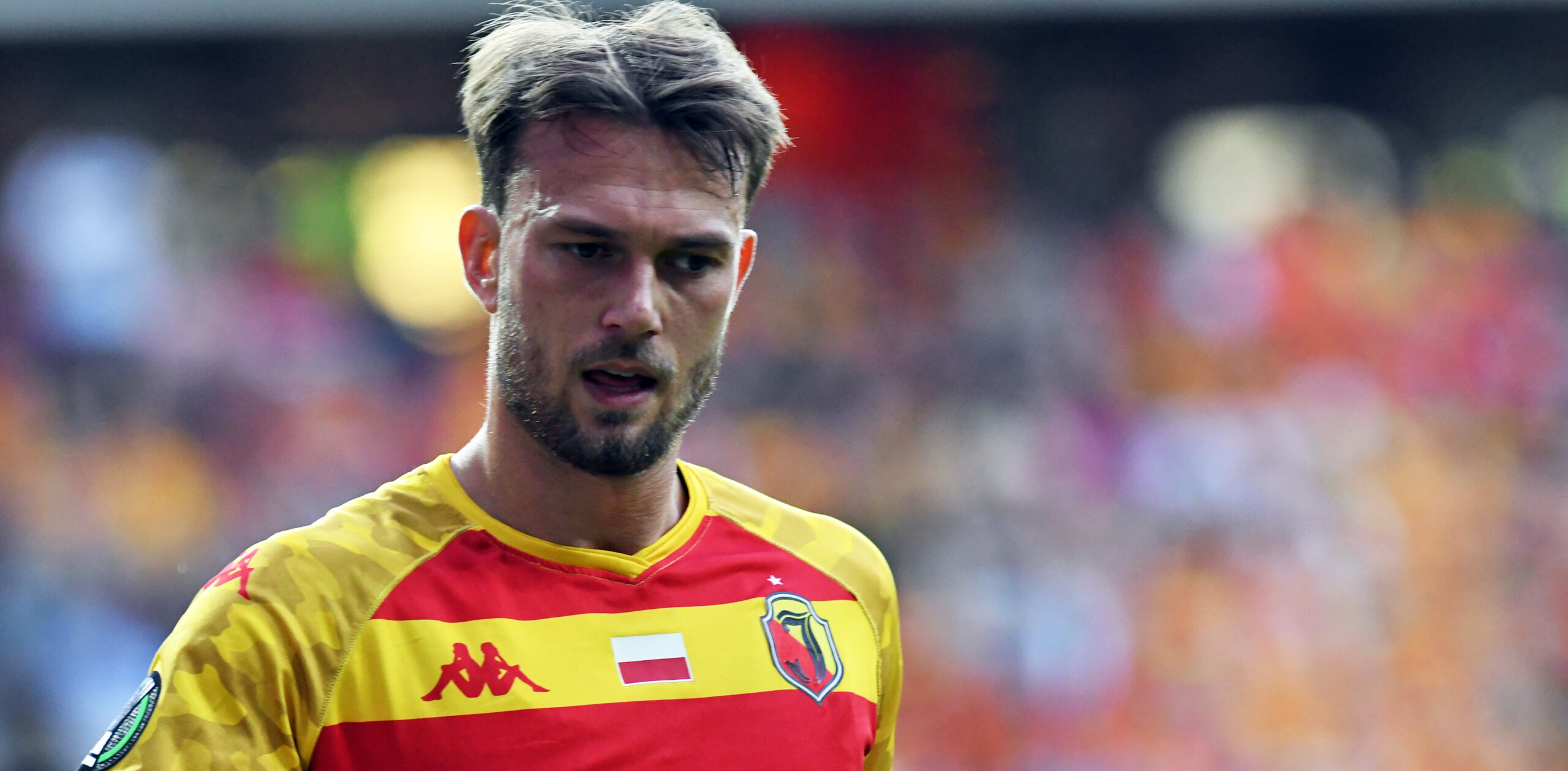 2025.04.17 Bialystok pilka nozna 1/4 finalu Liga Konferencji Europy 2024/2025 Jagiellonia Bialystok - Betis Sewilla N/z Kristoffer Hansen Foto Michal Kosc / PressFocus 
2025.04.17 Bialystok Bialystok Football - UEFA Conference League 2024/2025 Jagiellonia Bialystok - Betis Sewilla Credit: Michal Kosc / PressFocus