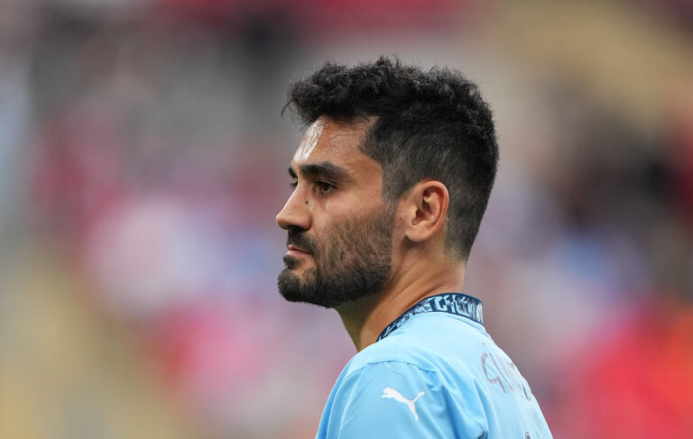 Ilkay Gundogan of Man City during the FA Cup semi-final match between Nottingham Forest and Manchester City at the City Ground, Nottingham, England on 27 April 2025. PUBLICATIONxNOTxINxUK Copyright: xAndyxRowlandx PMI-6844-0032
2025.04.27 Londyn
pilka nozna , Puchar Anglii
Nottingham Forest - Manchester City
Foto IMAGO/PressFocus

!!! POLAND ONLY !!!