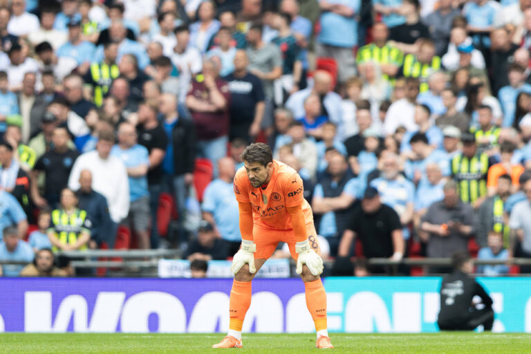 Nottingham Forest FC v Manchester City FC Manchester City goalkeeper Stefan Ortega 18 during the Nottingham Forest FC v Manchester City FC Emirates FA Cup Semi-Final Match at Wembley Stadium, London, United Kingdom on 27 April 2025 Credit: Ian Stephen/Every Second Media Editorial use only. All images are copyright Every Second Media Limited. No images may be reproduced without prior permission. All rights reserved. Premier League and Football League images are subject to licensing agreements with Football DataCo Limited. see https://www.football-dataco.com Copyright: xIMAGO/EveryxSecondxMediax ESM-1446-0086 IanxStephenx/xEveryxSecondxMediax
2025.04.27 Londyn
pilka nozna , Puchar Anglii
Nottingham Forest - Manchester City
Foto IMAGO/PressFocus

!!! POLAND ONLY !!!