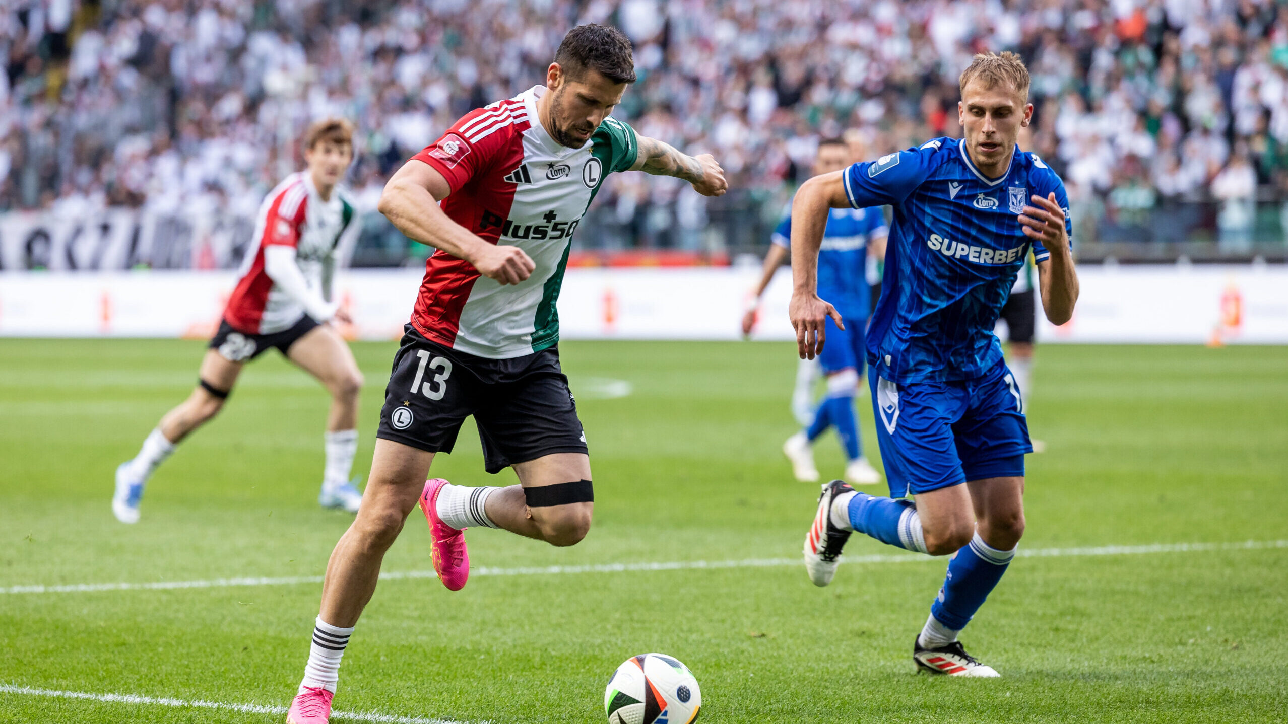 2025.05.11 Poznan
pilka nozna PKO Ekstraklasa sezon 2024/2025
Legia Warszawa - Lech Poznan
N/z Pawel Wszolek (Legia), Michal Gurgul (Lech)
Foto Tomasz Jastrzebowski / Foto Olimpik / PressFocus

2025.05.11 Poznan
Football - Polish PKO Ekstraklasa season 2024/2025
Legia Warszawa - Lech Poznan
Pawel Wszolek (Legia), Michal Gurgul (Lech)
Credit: Tomasz Jastrzebowski / Foto Olimpik / PressFocus