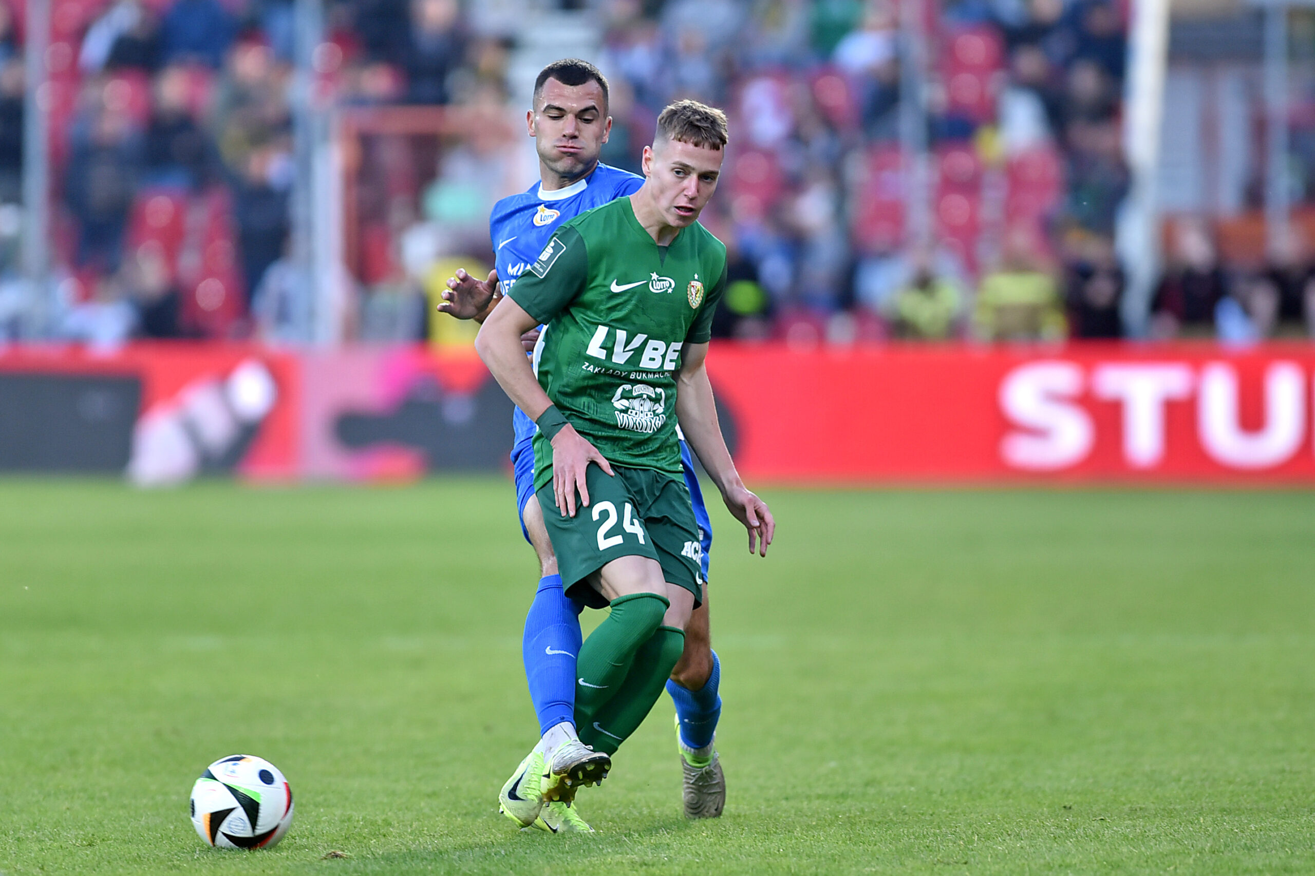 2025.05.24 Niepolomice
Pilka nozna , PKO BP Ekstraklasa sezon 2024/25
Puszcza Niepolomice - Slask Wroclaw
N/z Roman Yakuba Jakuba, Yehor Sharabura Jehor Szarabura
Foto Krzysztof Porebski / PressFocus

2025.05.24 Niepolomice
Football Polish top league , 2024/2025 season
Puszcza Niepolomice - Slask Wroclaw
Roman Yakuba Jakuba, Yehor Sharabura Jehor Szarabura
Credit: Krzysztof Porebski / PressFocus