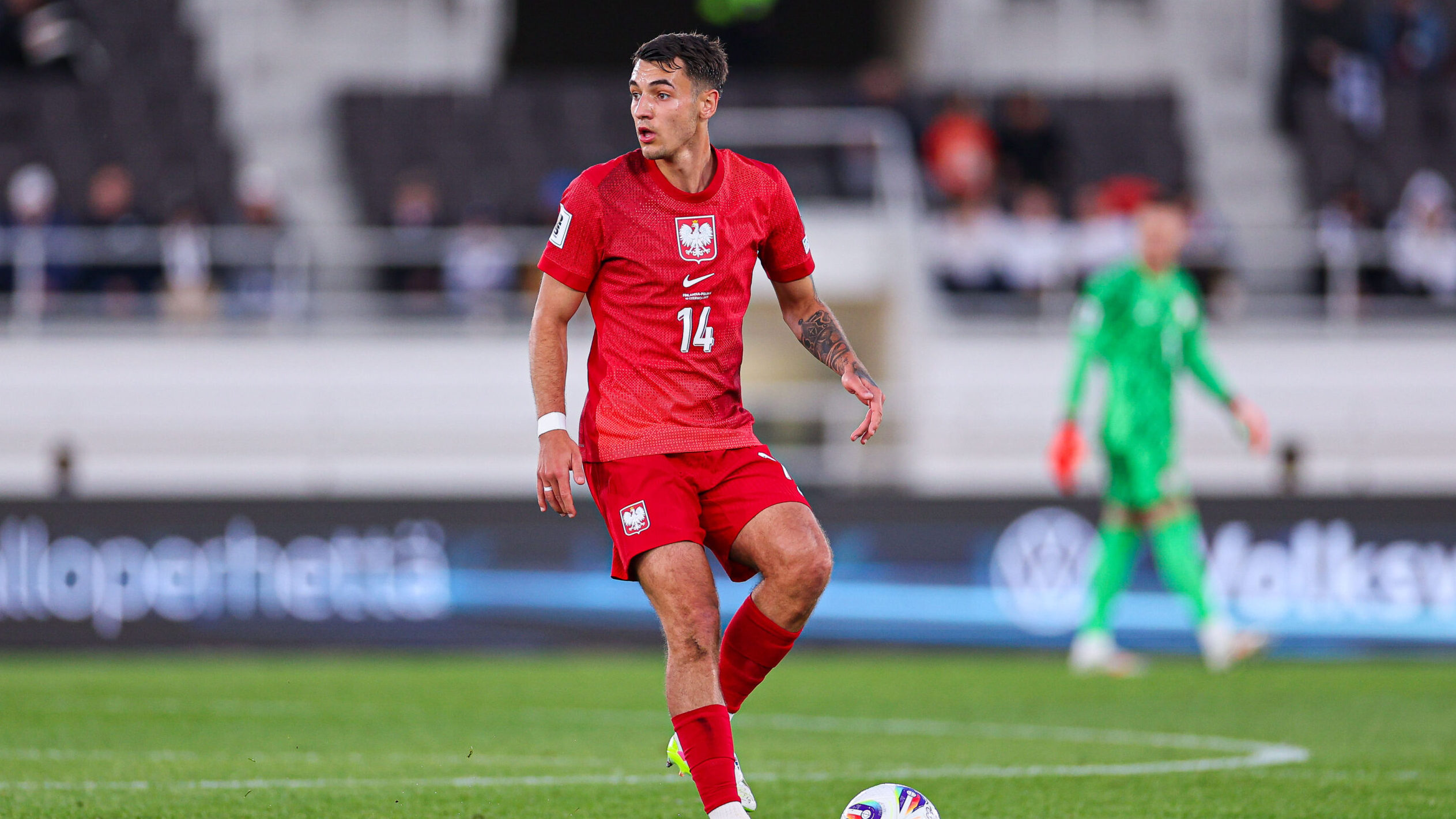 2025.06.10 Helsinki
pilka nozna FIFA Kwalifikacje do Mistrzostw Swiata
Finlandia - Polska
N/z Jakub Kiwior
Foto Pawel Andrachiewicz / PressFocus

2025.06.10 Helsinki
Football - FIFA World Cup qualification
Finland - Poland
Jakub Kiwior
Credit: Pawel Andrachiewicz / PressFocus