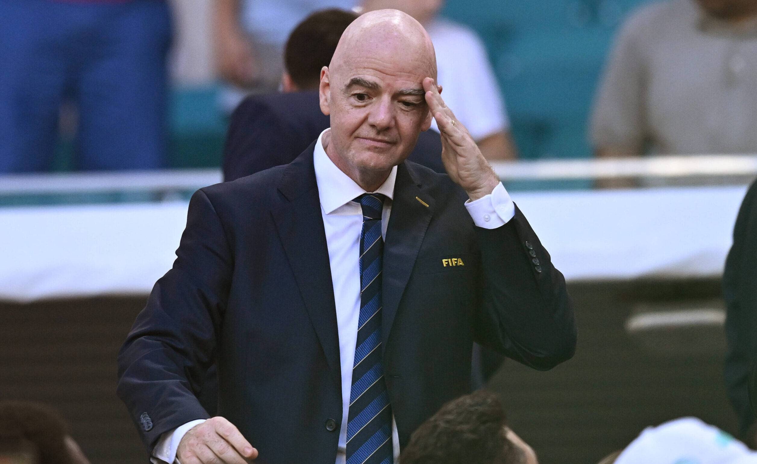 Db Miami Stati Uniti 14/06/2025 - FIFA Club World Cup 2025 / Al Ahly-Internacional Miami / foto Daniele Buffa/Image nella foto: Gianni Infantino PUBLICATIONxNOTxINxITA
2025.06.14 Miami Gardens
pilka nozna , klubowe mistrzostwa swiata w pilce noznej FIFA
Al Ahly FC - Inter Miami CF
Foto IMAGO/PressFocus

!!! POLAND ONLY !!!