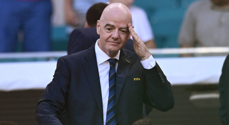 Db Miami Stati Uniti 14/06/2025 - FIFA Club World Cup 2025 / Al Ahly-Internacional Miami / foto Daniele Buffa/Image nella foto: Gianni Infantino PUBLICATIONxNOTxINxITA
2025.06.14 Miami Gardens
pilka nozna , klubowe mistrzostwa swiata w pilce noznej FIFA
Al Ahly FC - Inter Miami CF
Foto IMAGO/PressFocus

!!! POLAND ONLY !!!