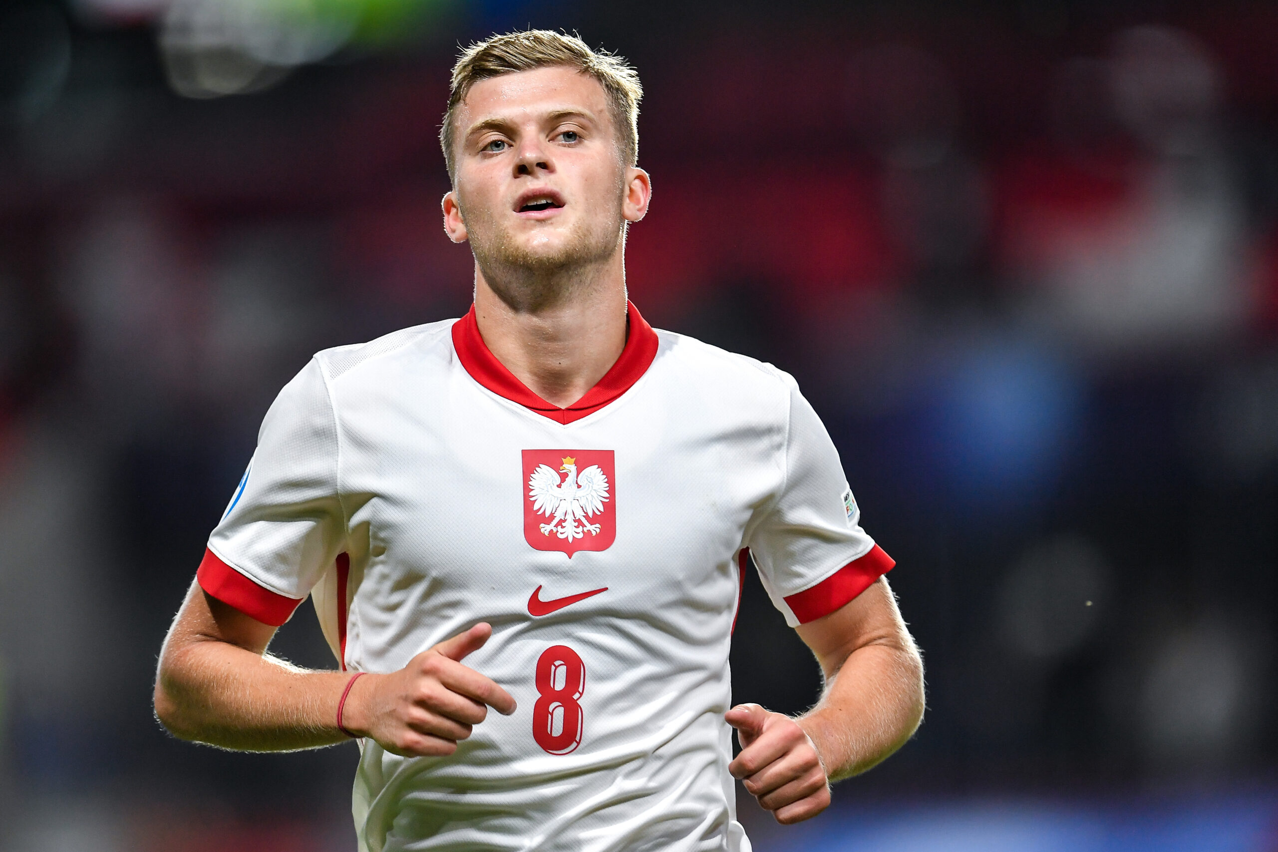 2025.06.14 Trenczyn
Pilka nozna kadra reprezentacja Mistrzostwa Europy U21 Slowacja 2025
Portugalia - Polska
N/z Jakub Kaluzinski
Foto Mateusz Sobczak / PressFocus

2025.06.14 Trencin
Football 2025 UEFA European Under 21 Championship
Portugal v Poland
Jakub Kaluzinski
Credit: Mateusz Sobczak / PressFocus