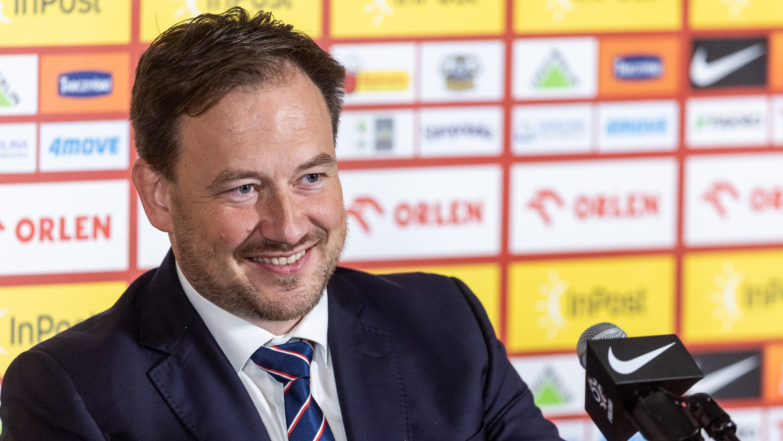 2025.07.17 Warszawa
pilka nozna prezentacja nowego trenera reprezentacji Polski w pilce noznej
Konferencja prasowa Jana Urbana
N/z Lukasz Wachowski
Foto Tomasz Jastrzebowski / Foto Olimpik / PressFocus

2025.07.17 Warszawa
Football - press conference of the new polish national team head coach,
Konferencja prasowa Jana Urbana
Lukasz Wachowski
Credit: Tomasz Jastrzebowski / Foto Olimpik / PressFocus