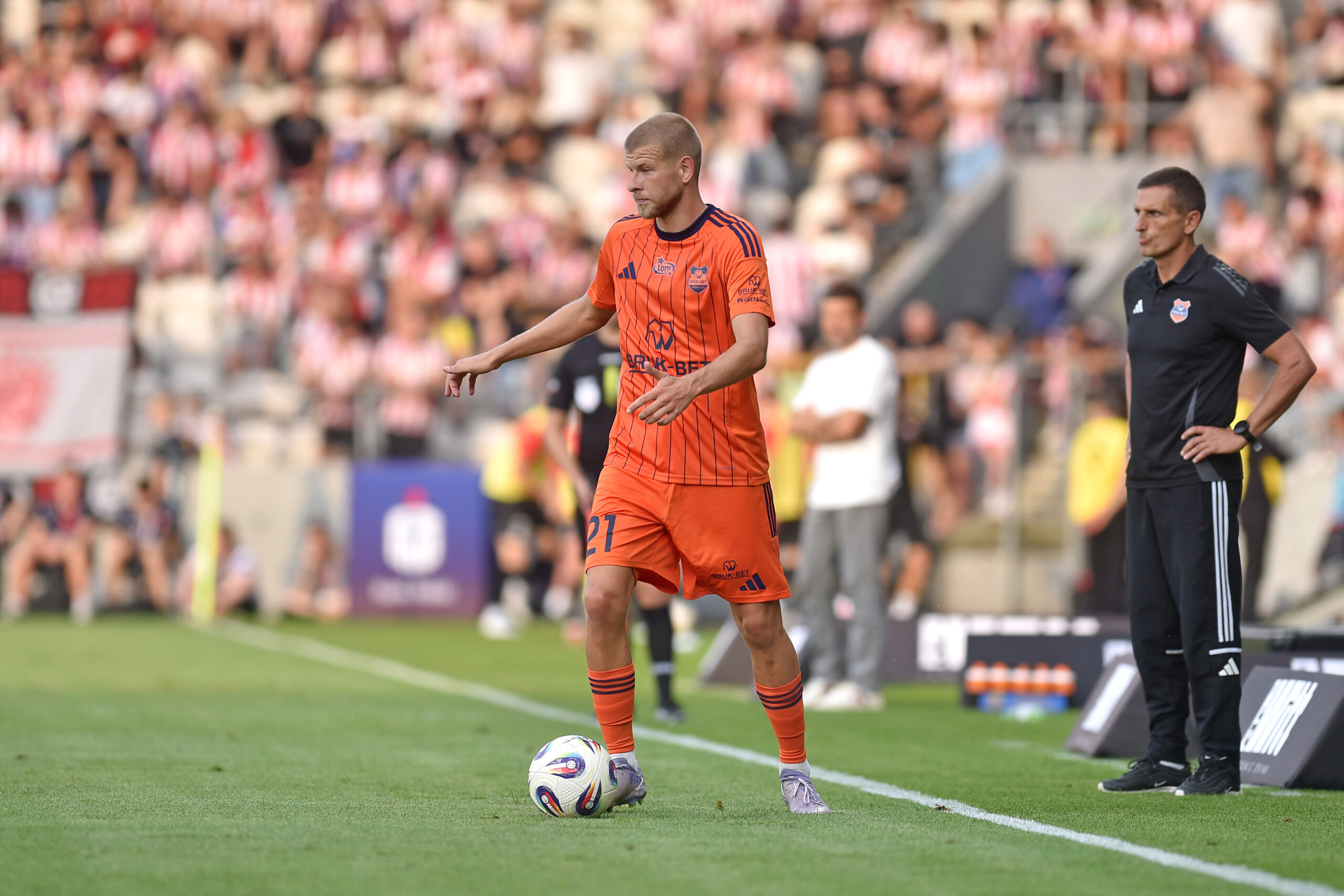 2025.07.25 Krakow
Pilka nozna , PKO BP Ekstraklasa sezon 2025/26
Cracovia Krakow - Bruk-Bet Termalica Nieciecza
N/z Damian Hilbrycht, Marcin Brosz
Foto Krzysztof Porebski / PressFocus

2025.07.25 Krakow
Football Polish top league , 2025/2026 season
Cracovia Krakow - Bruk-Bet Termalica Nieciecza
Damian Hilbrycht, Marcin Brosz
Credit: Krzysztof Porebski / PressFocus