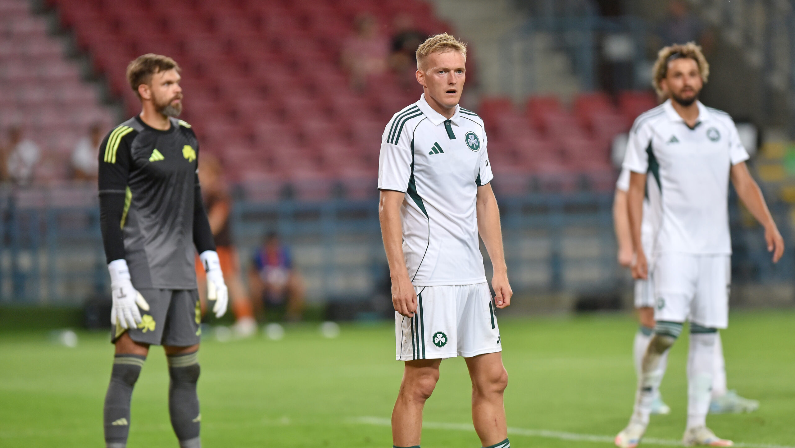 2025.08.14 Krakow
Pilka nozna , UEFA Liga Europy sezon 2025/26
Szachtar Donieck - Panathinaikos Ateny
N/z Bartlomiej Dragowski, Karol Swiderski
Foto Krzysztof Porebski / PressFocus

2025.08.14 Krakow
Football , UEFA Europa League , 2025/2026 season 
FC Shakhtar Donetsk - Panathinaikos AO
Bartlomiej Dragowski, Karol Swiderski
Credit: Krzysztof Porebski / PressFocus